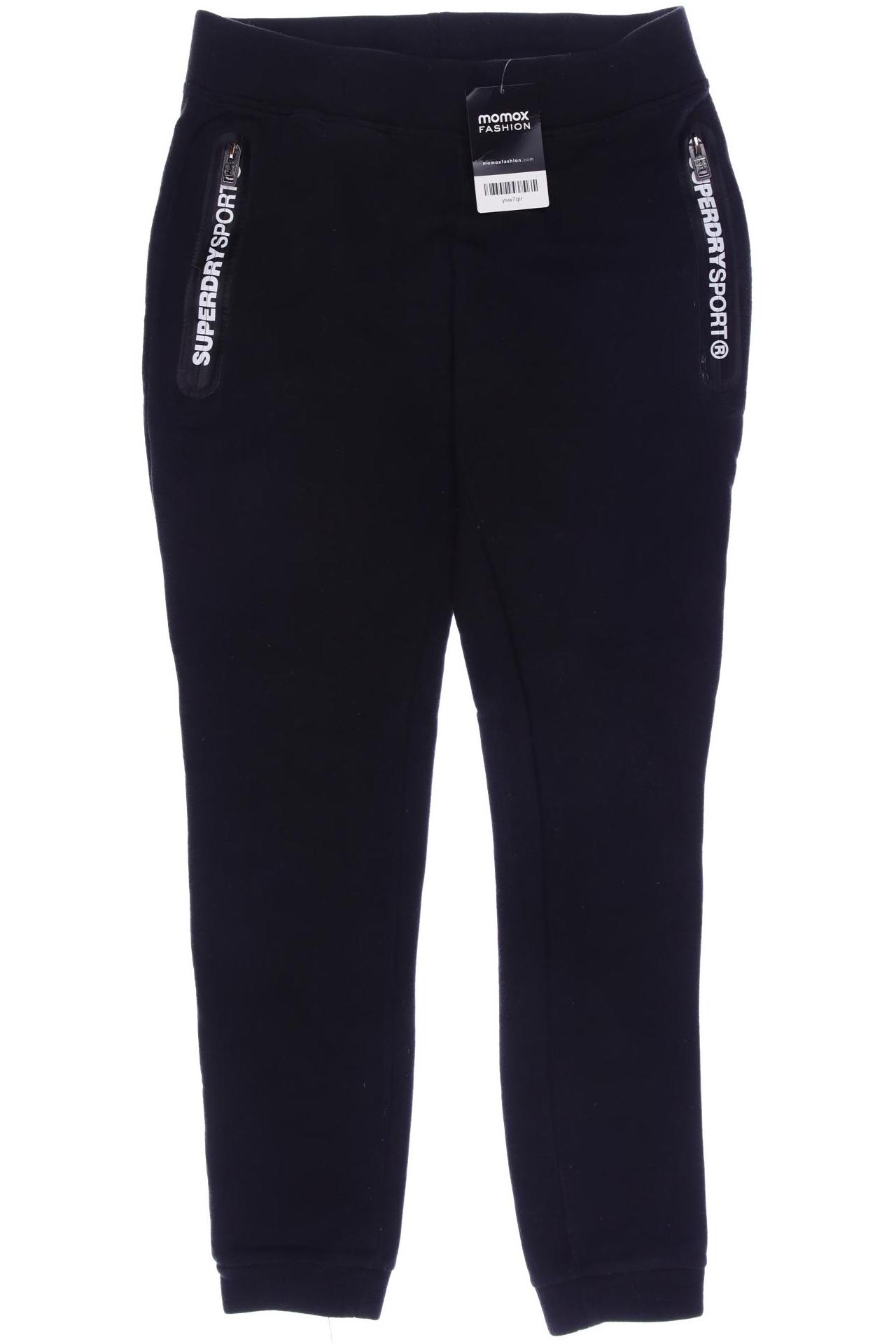 

Superdry Damen Stoffhose, schwarz