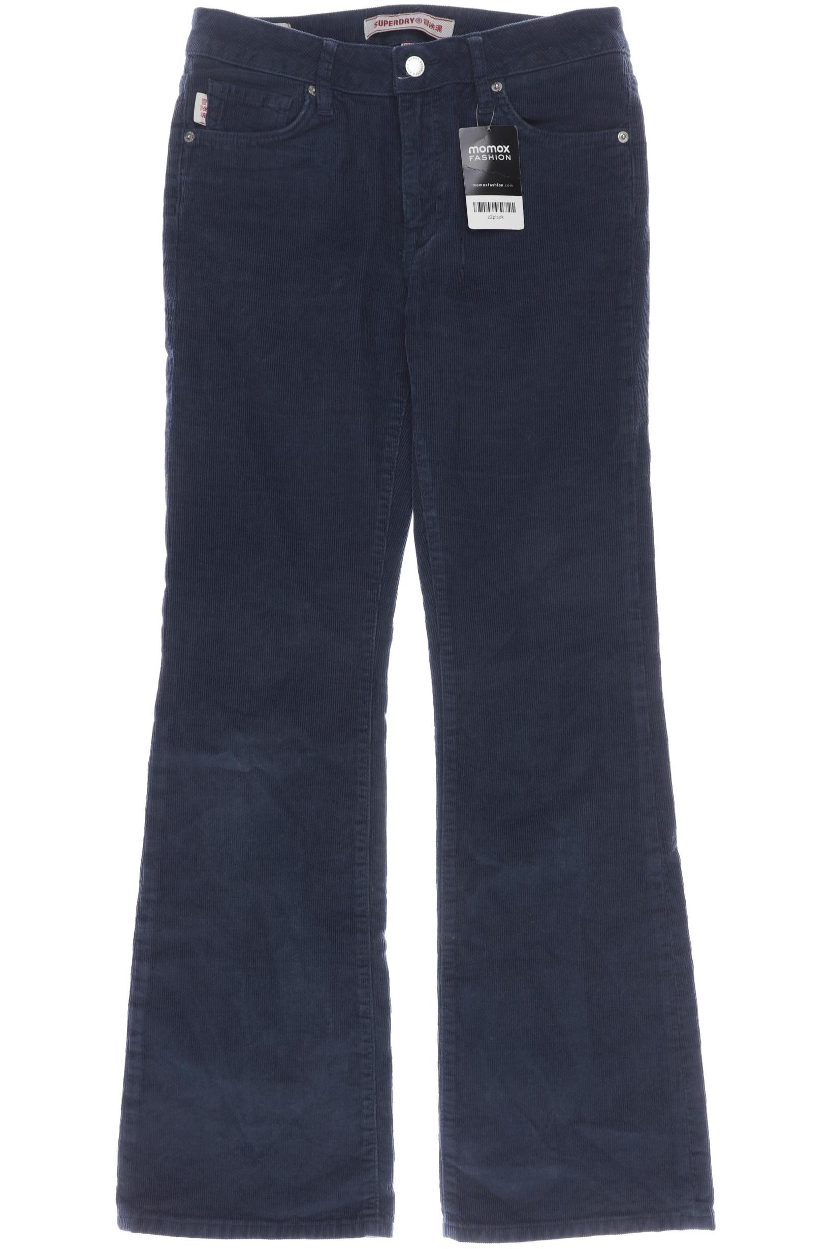 

Superdry Damen Stoffhose, marineblau, Gr. 28