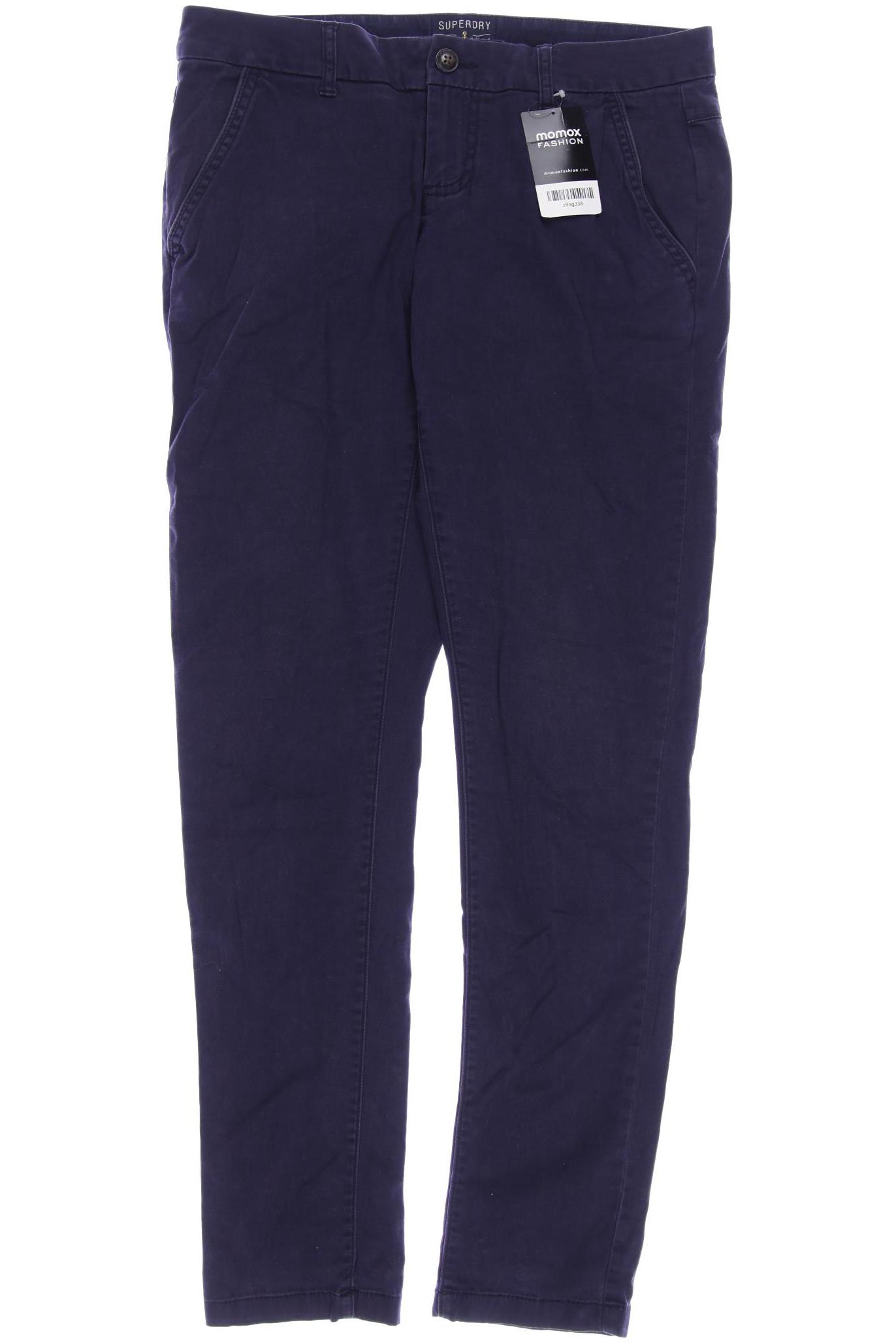 

Superdry Damen Stoffhose, marineblau