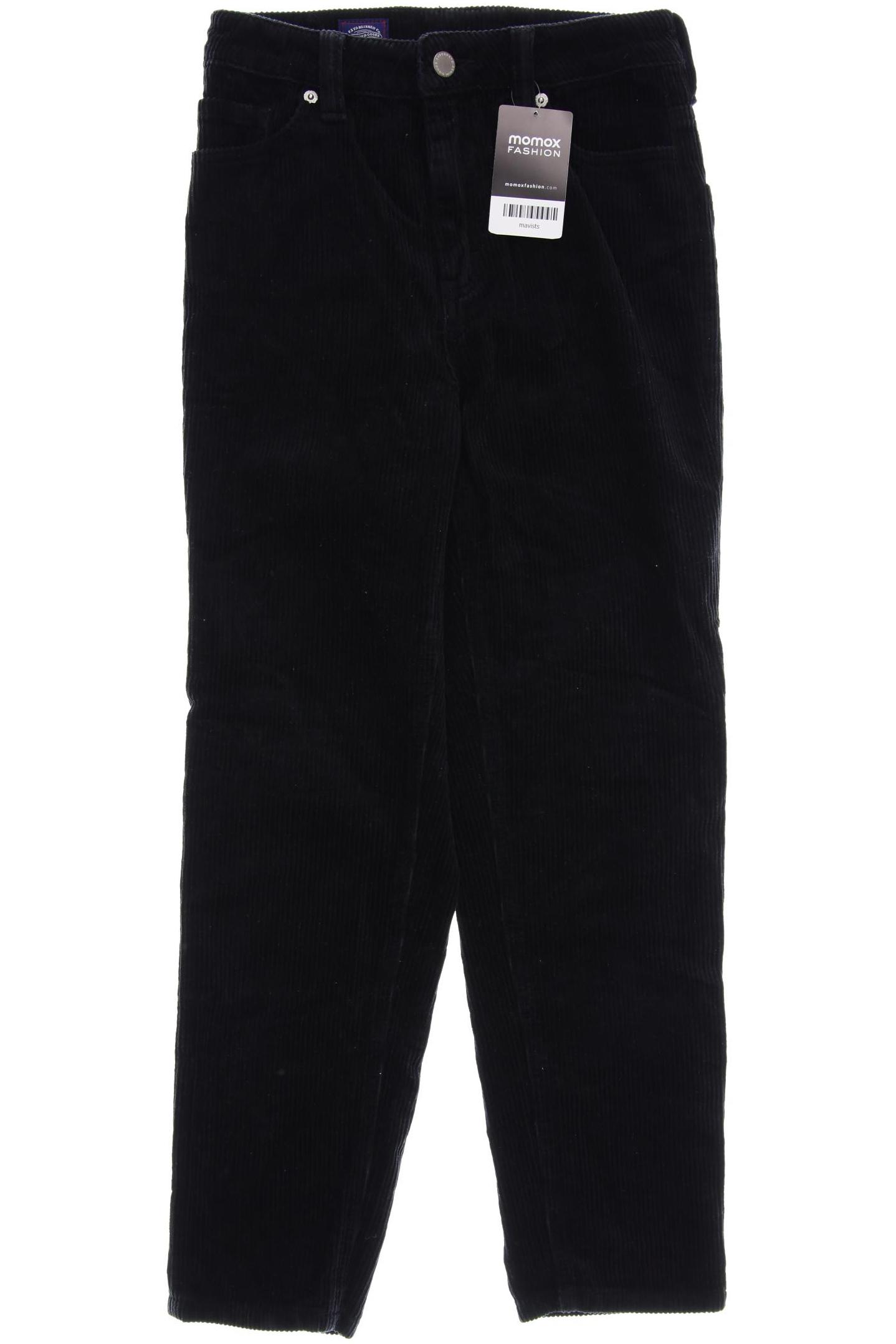 

Superdry Damen Stoffhose, schwarz, Gr. 26