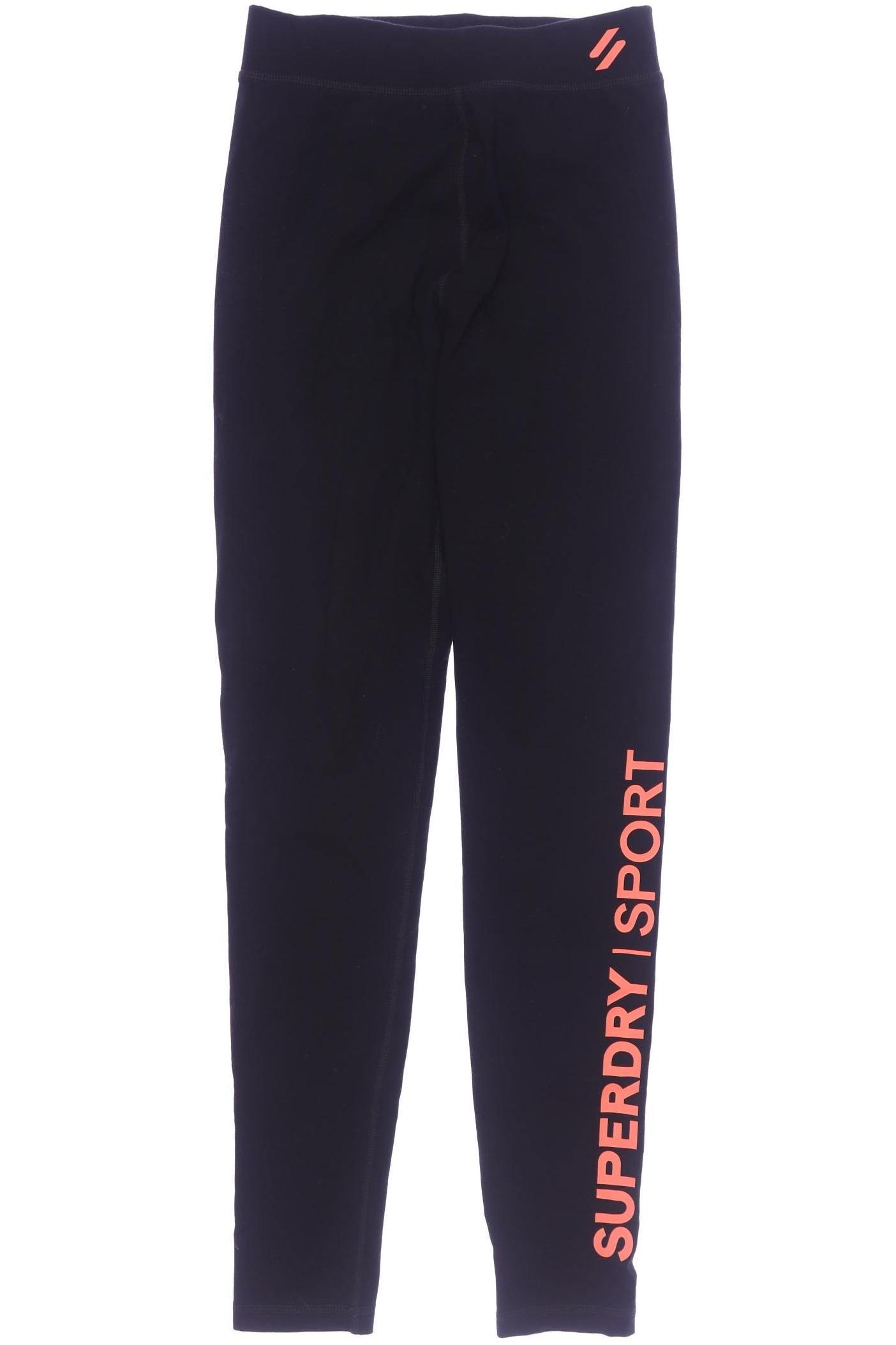 

Superdry Damen Stoffhose, schwarz, Gr. 36