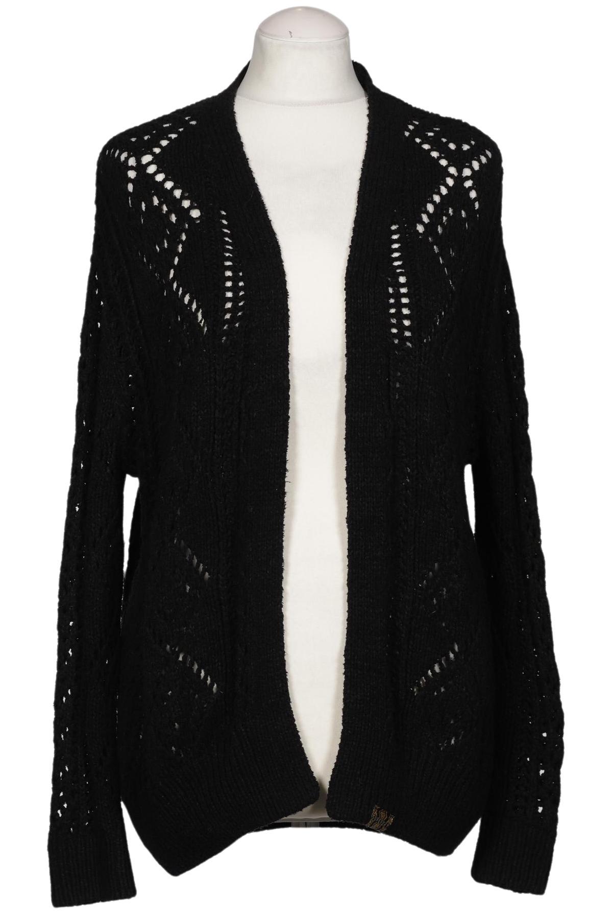 

Superdry Damen Strickjacke, schwarz, Gr. 36