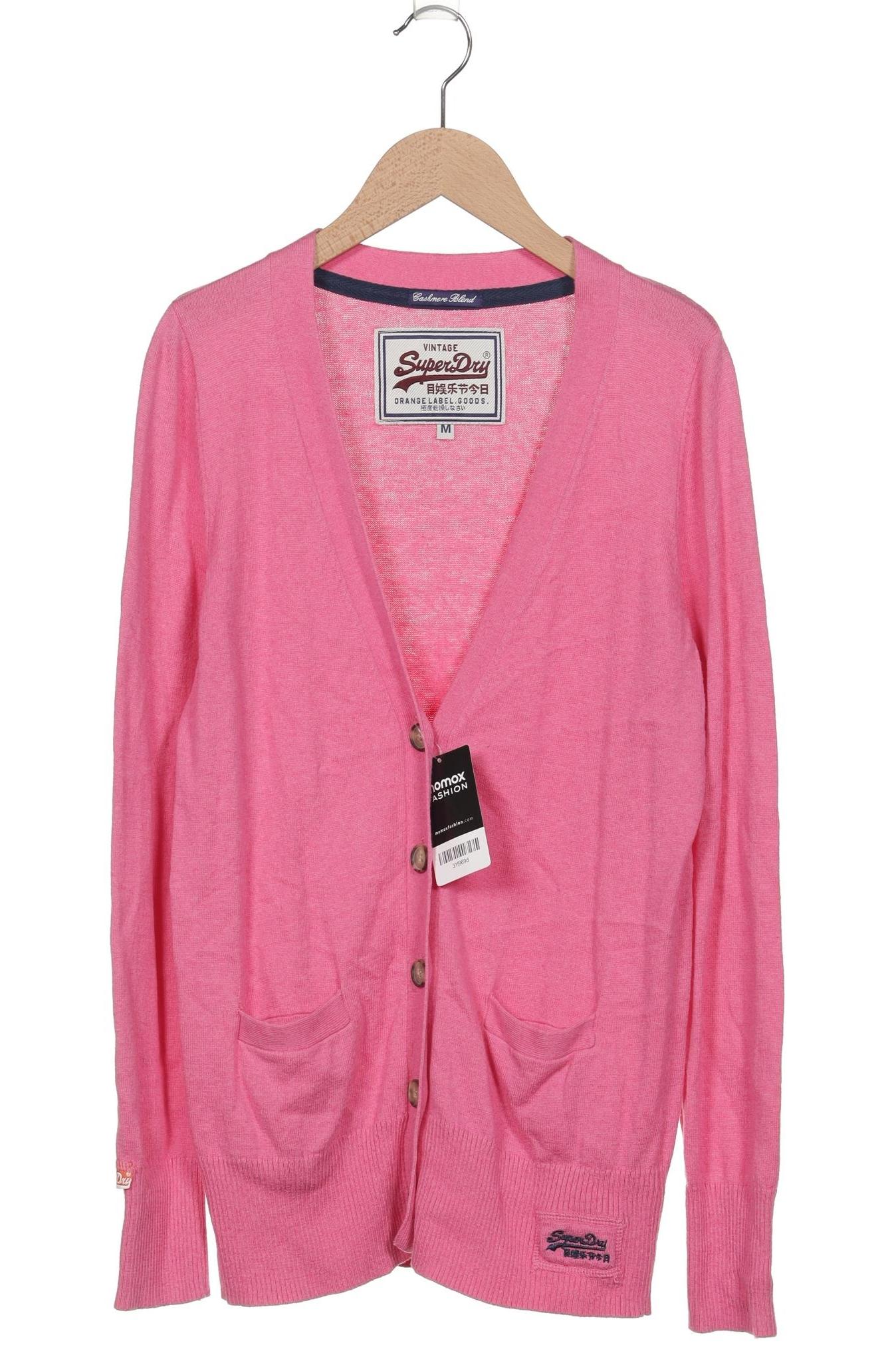 

Superdry Damen Strickjacke, pink, Gr. 38
