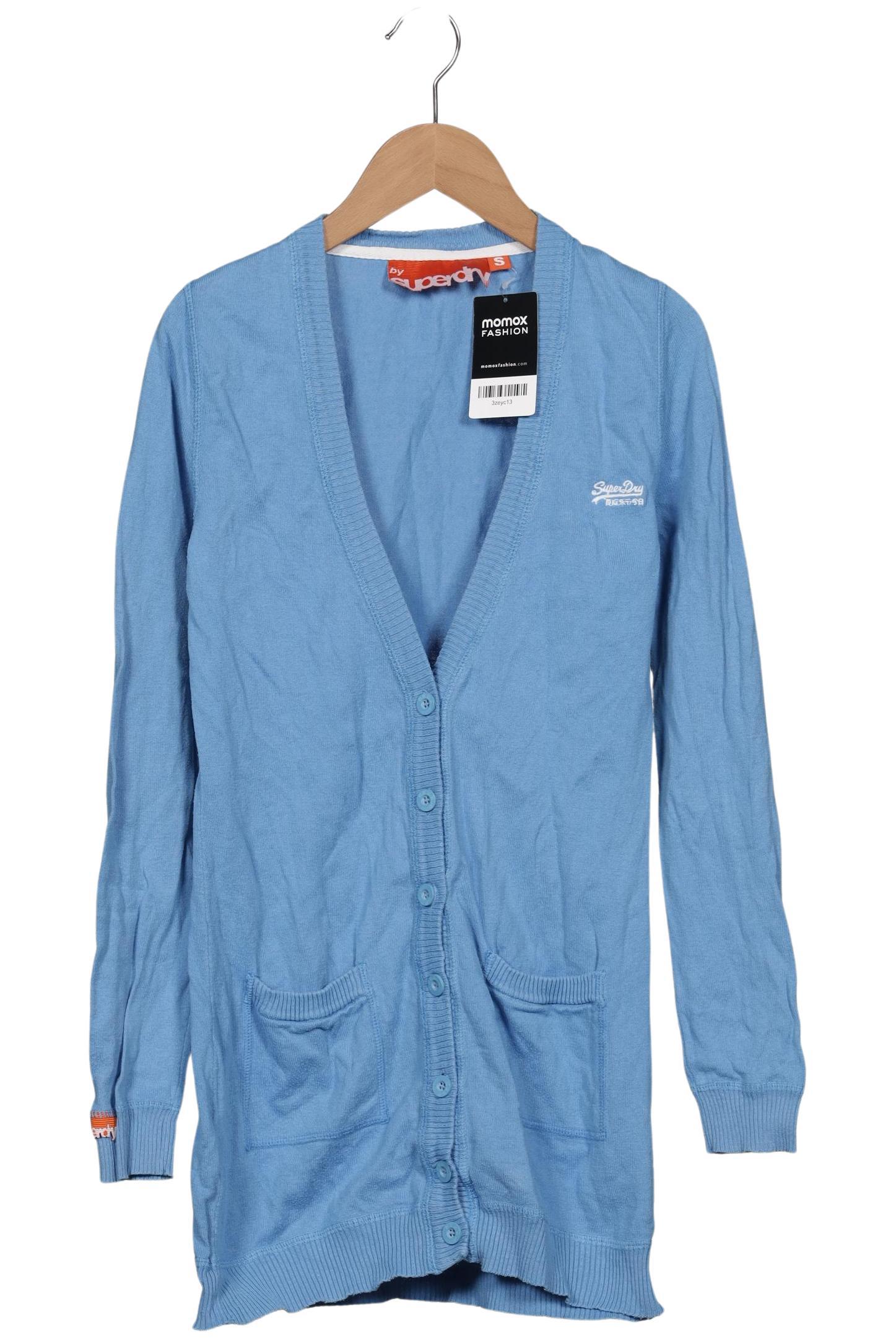 

Superdry Damen Strickjacke, hellblau, Gr. 36