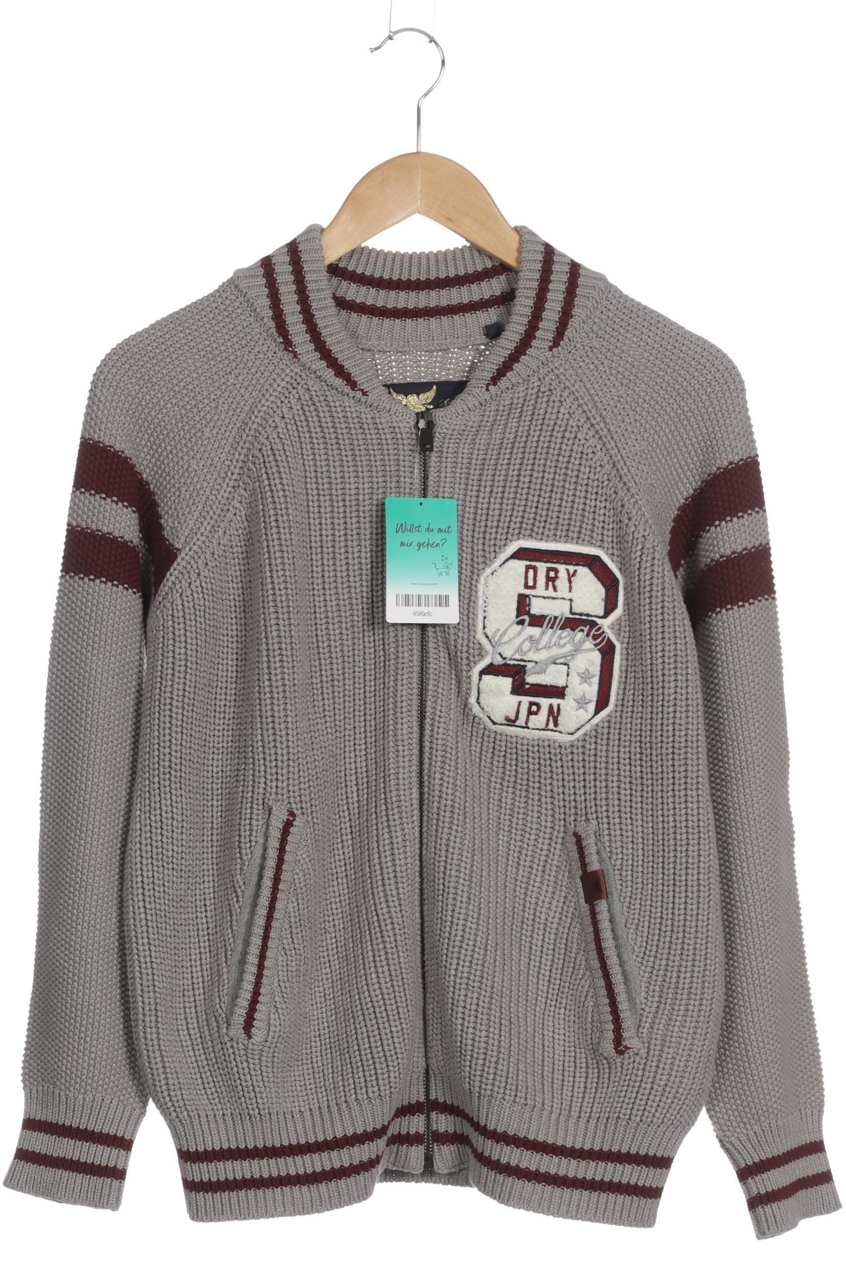 

Superdry Damen Strickjacke, grau, Gr.