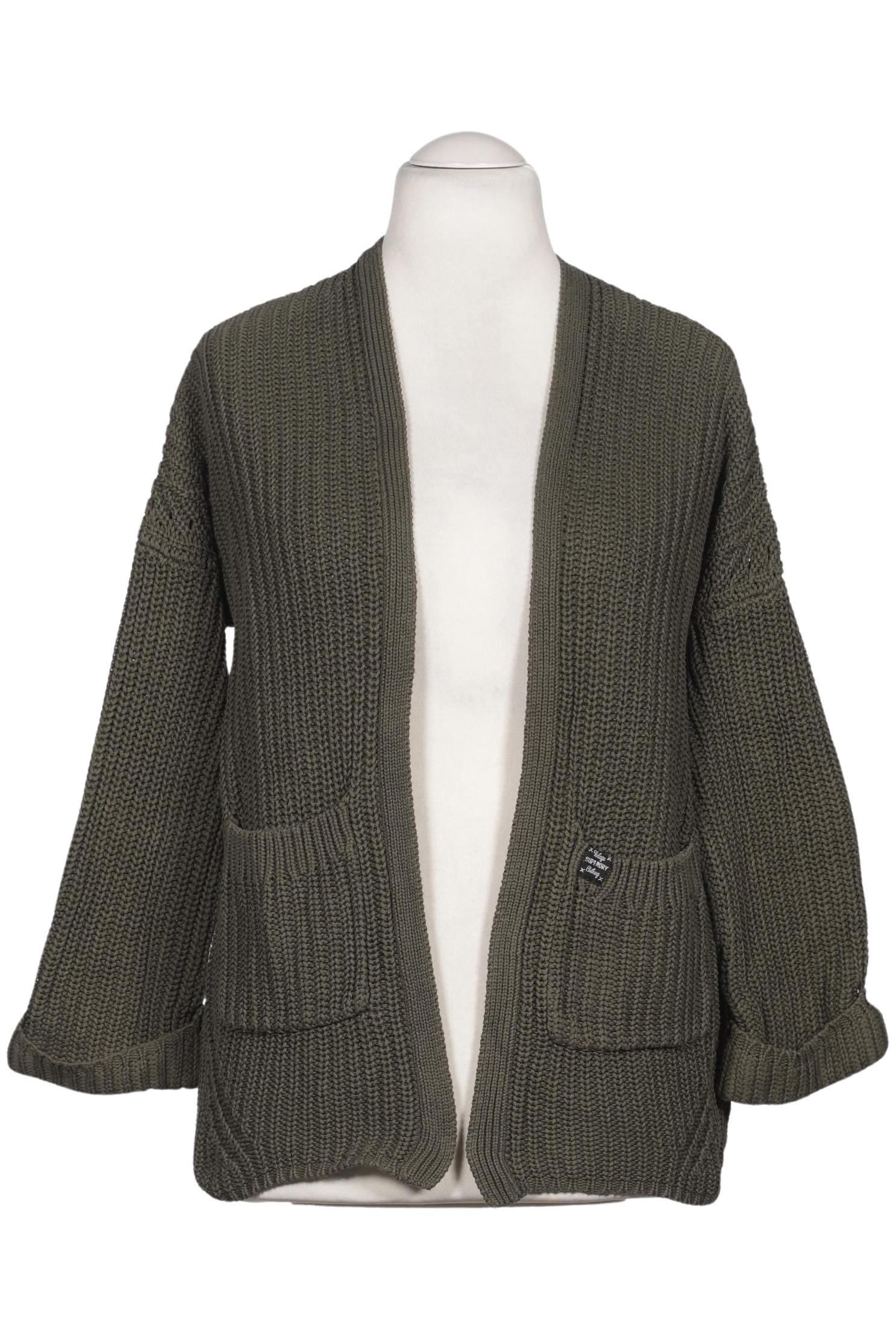 

Superdry Damen Strickjacke, grün, Gr. 40