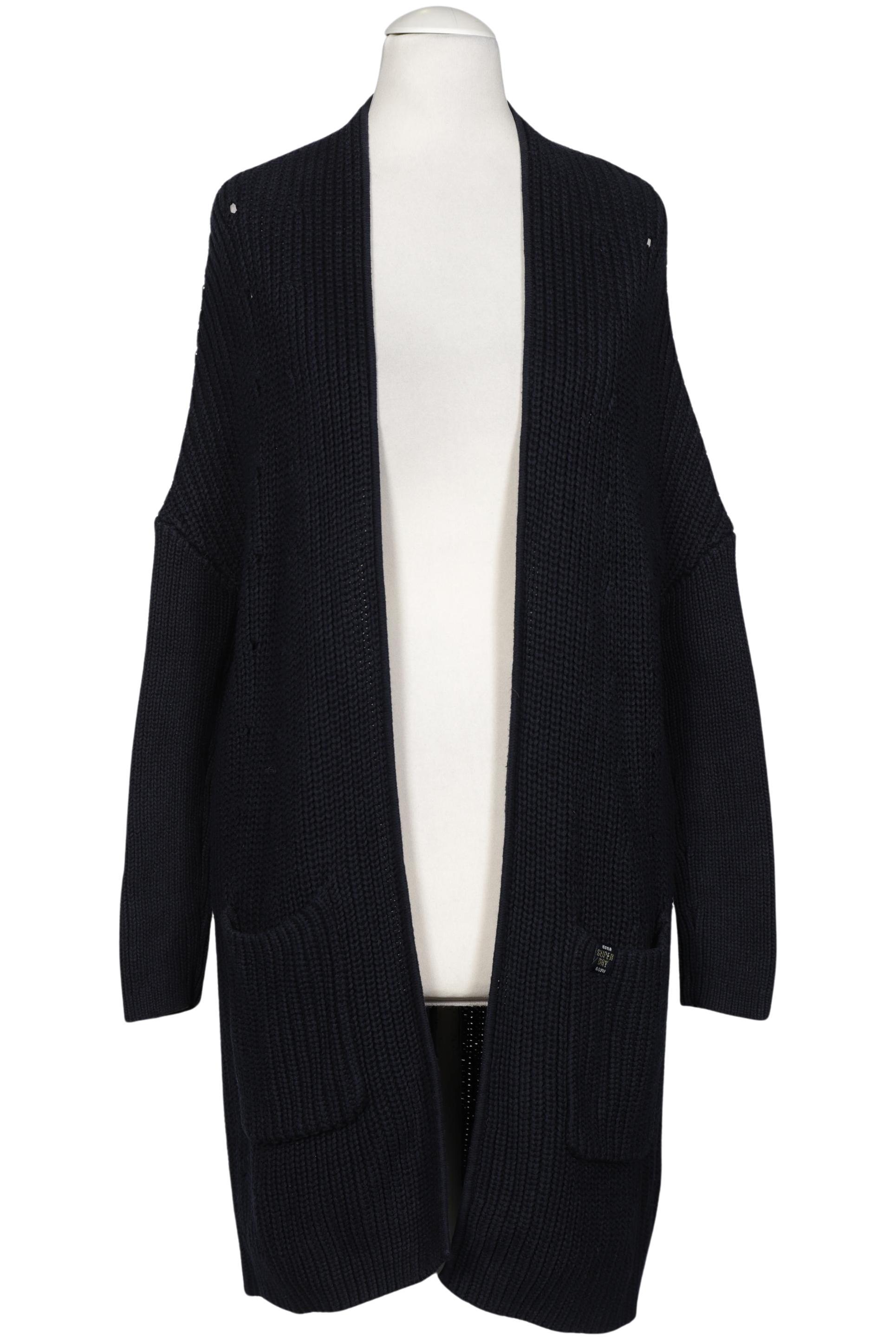 

Superdry Damen Strickjacke, marineblau, Gr. 34