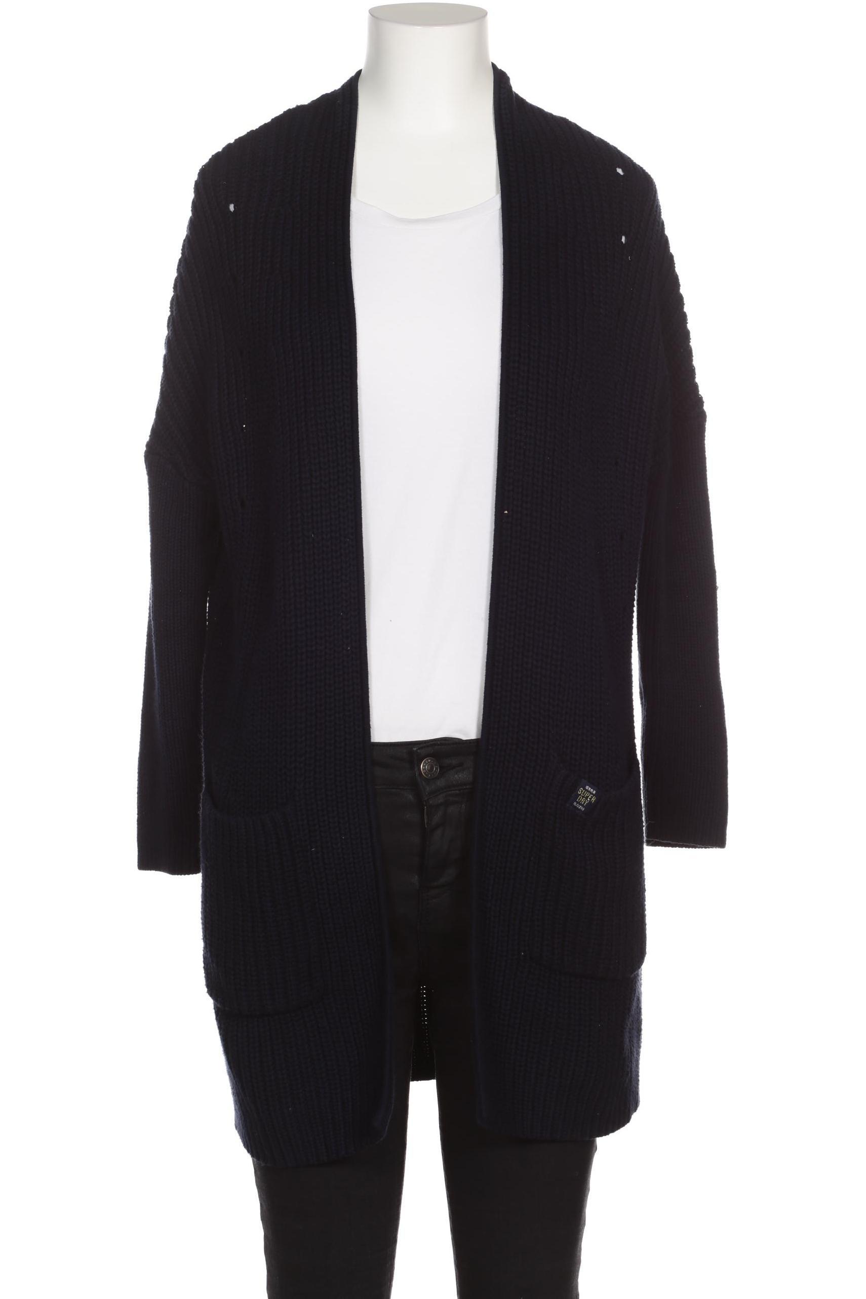 

Superdry Damen Strickjacke, blau, Gr.