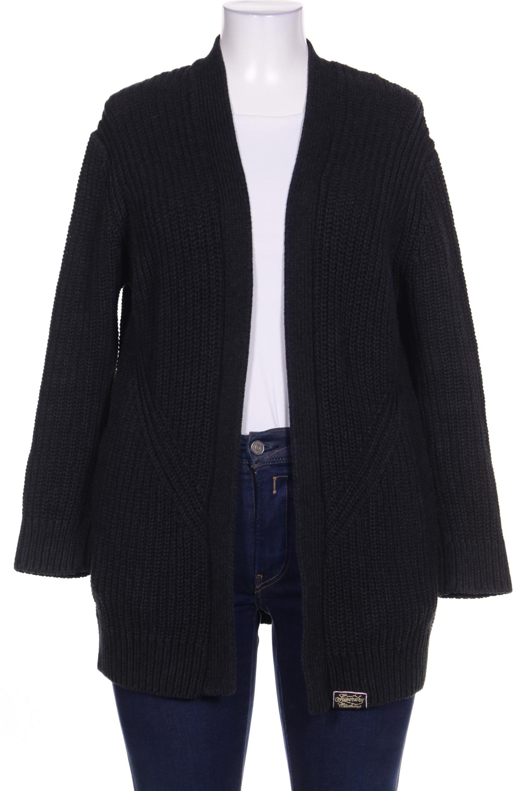 

Superdry Damen Strickjacke, grau, Gr. 42
