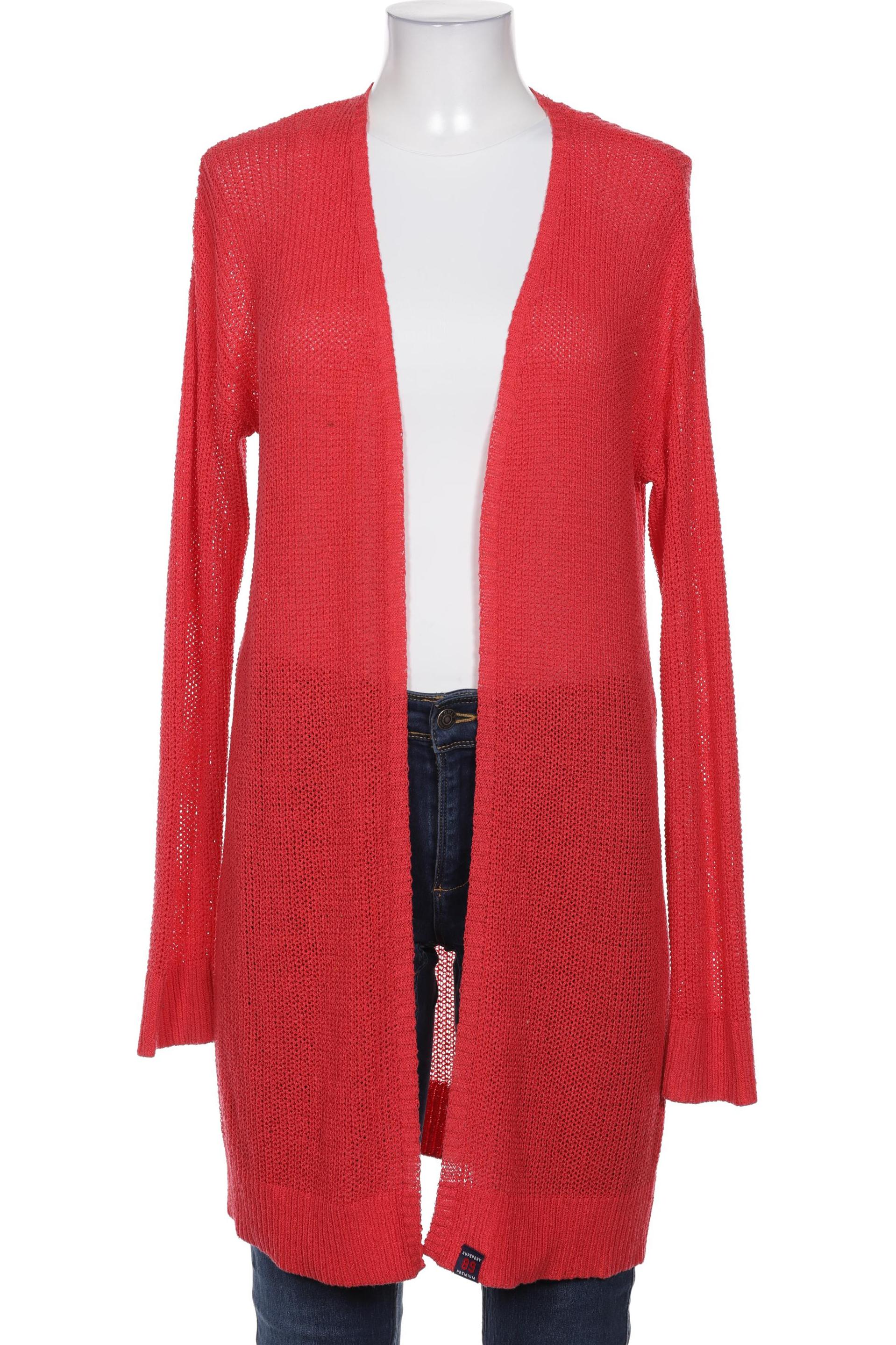 

Superdry Damen Strickjacke, rot, Gr. 42