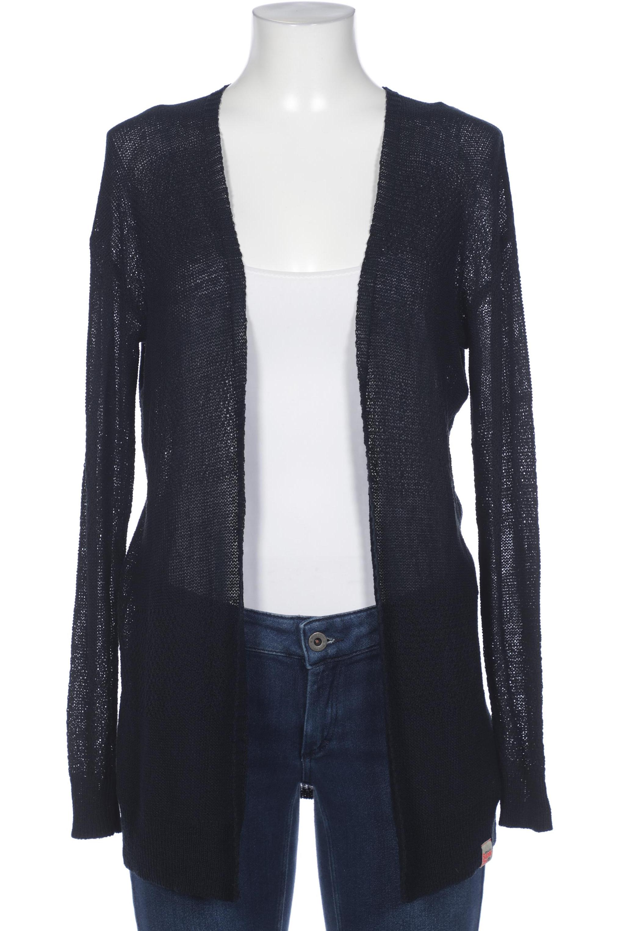 

Superdry Damen Strickjacke, marineblau