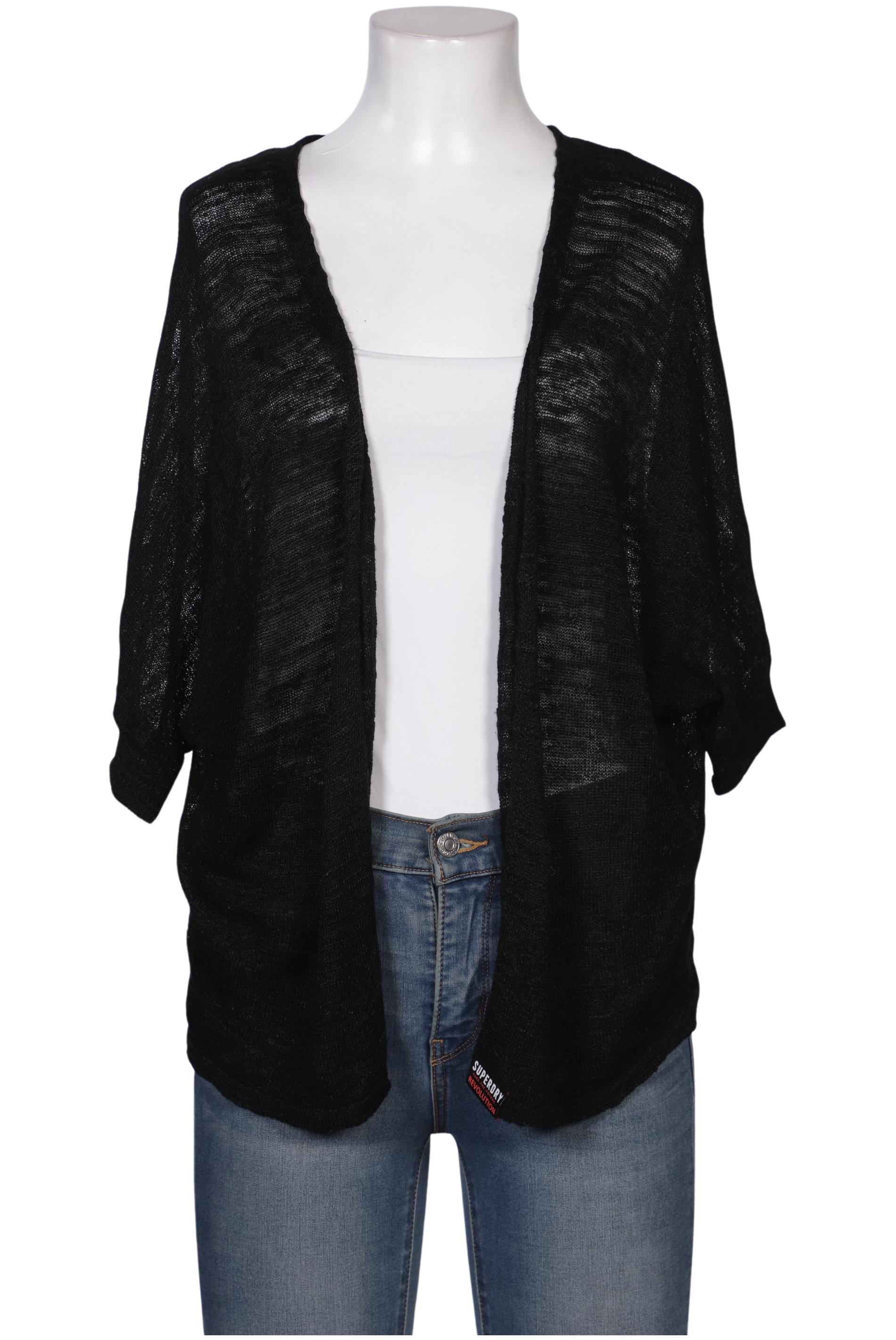 

Superdry Damen Strickjacke, schwarz, Gr. 38