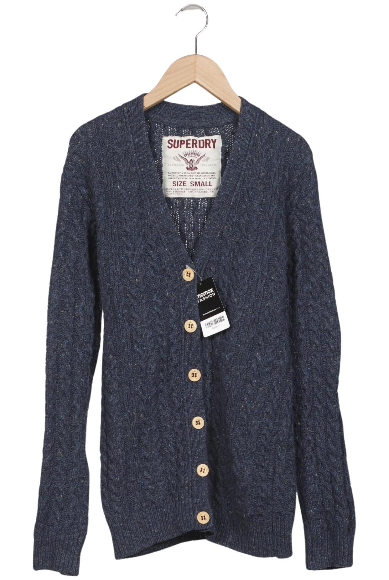 

Superdry Damen Strickjacke, marineblau, Gr. 36