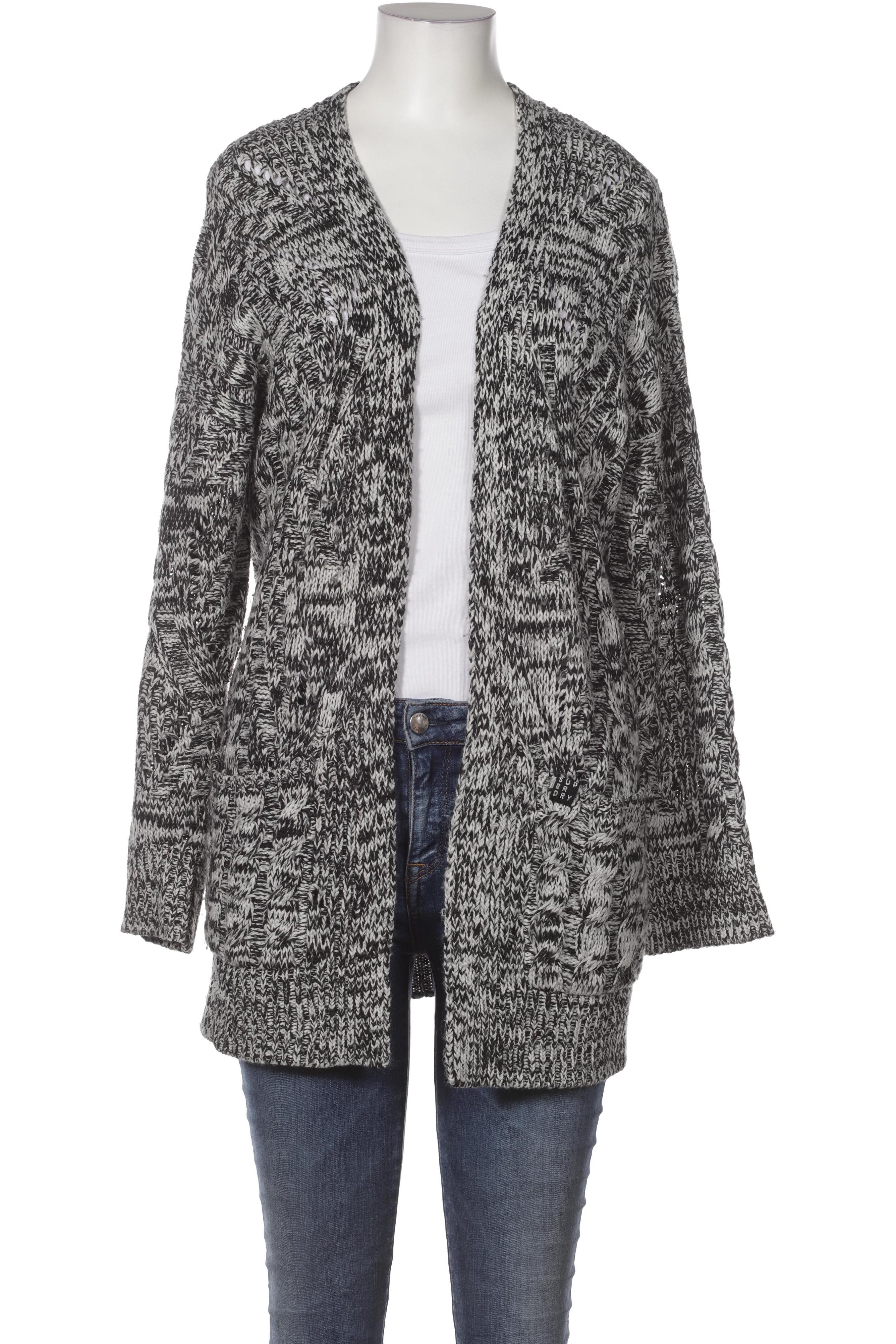 

Superdry Damen Strickjacke, schwarz, Gr.