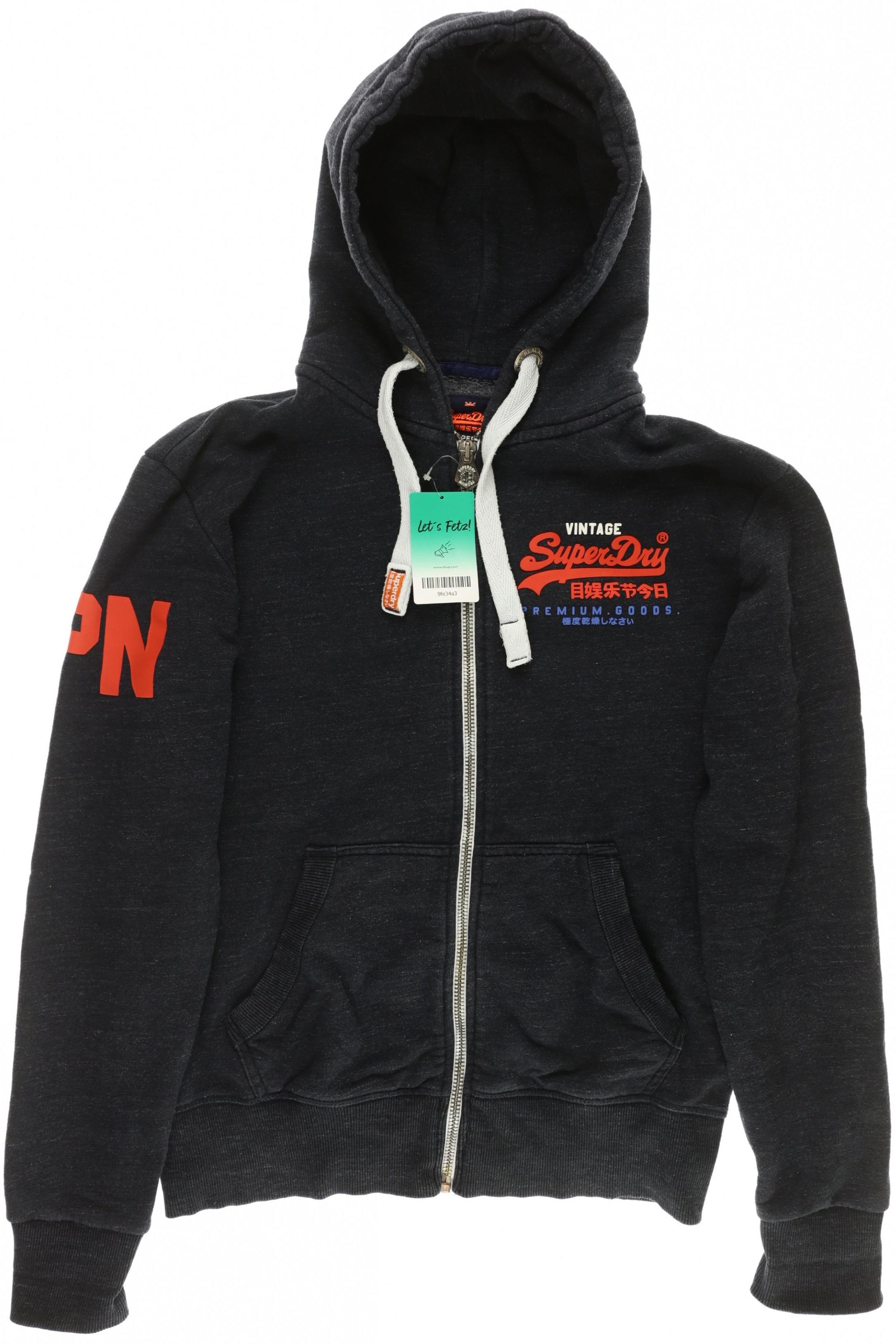 

Superdry Damen Kapuzenpullover, blau, Gr.