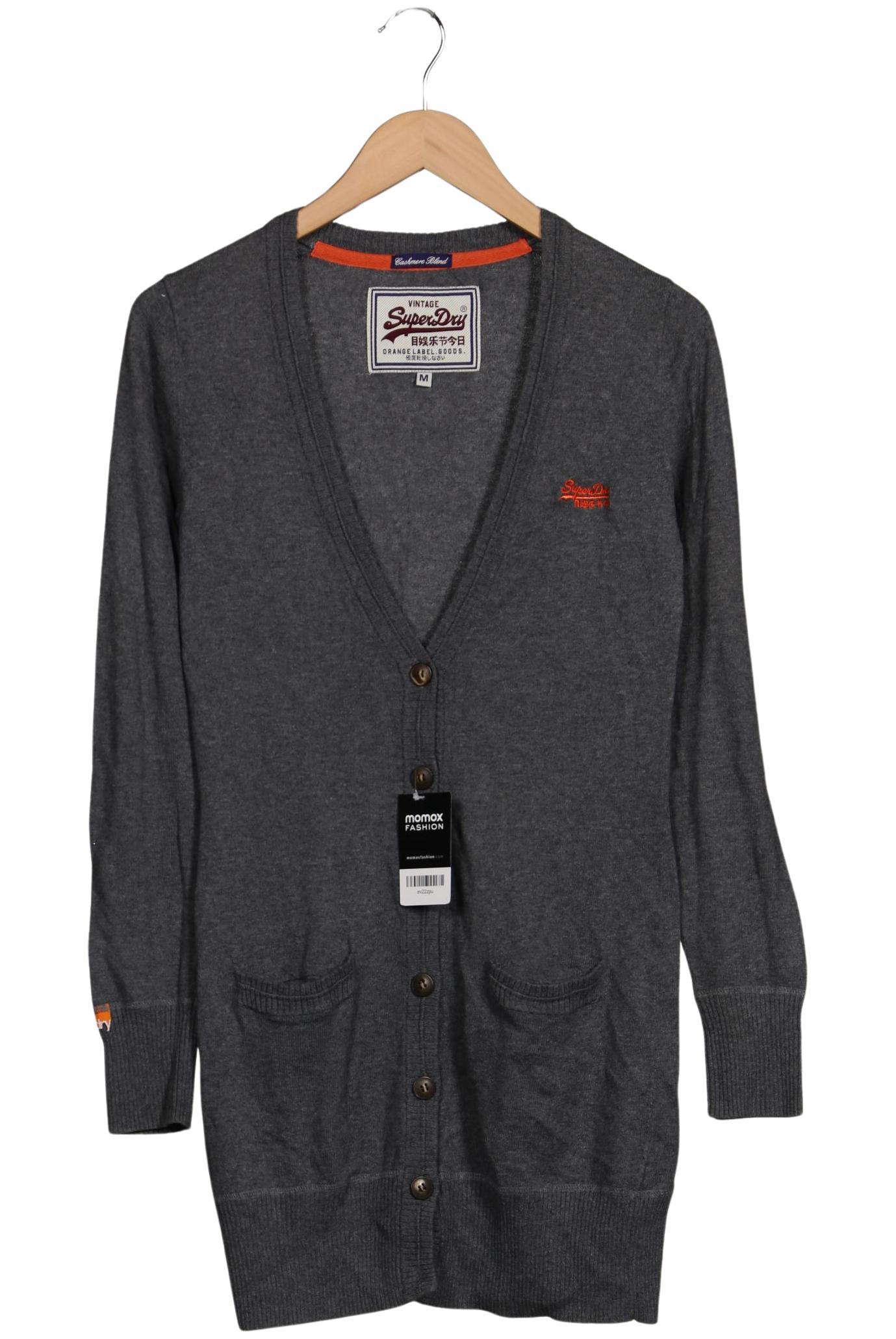 

Superdry Damen Strickjacke, grau, Gr. 38