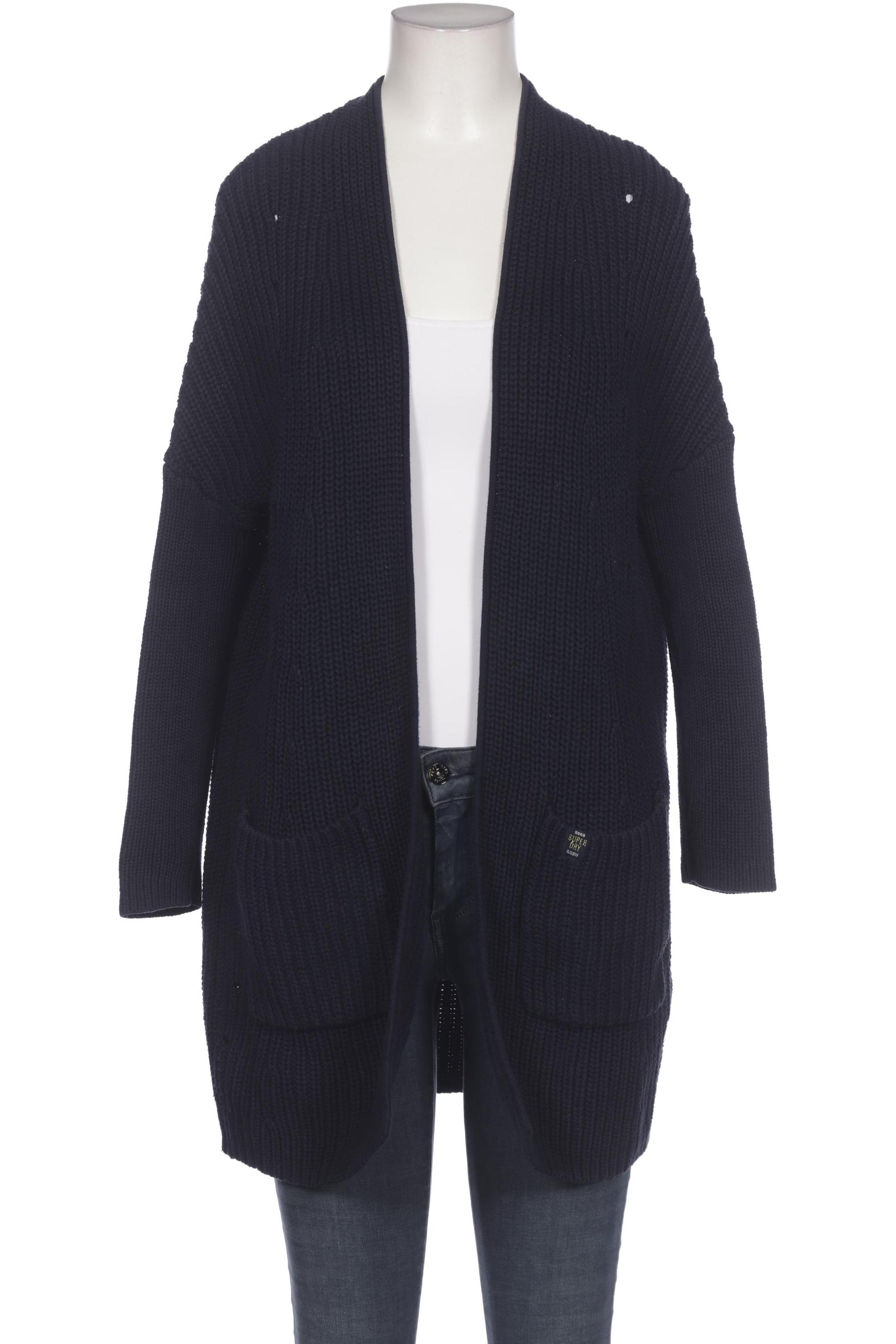 

Superdry Damen Strickjacke, marineblau, Gr. 34