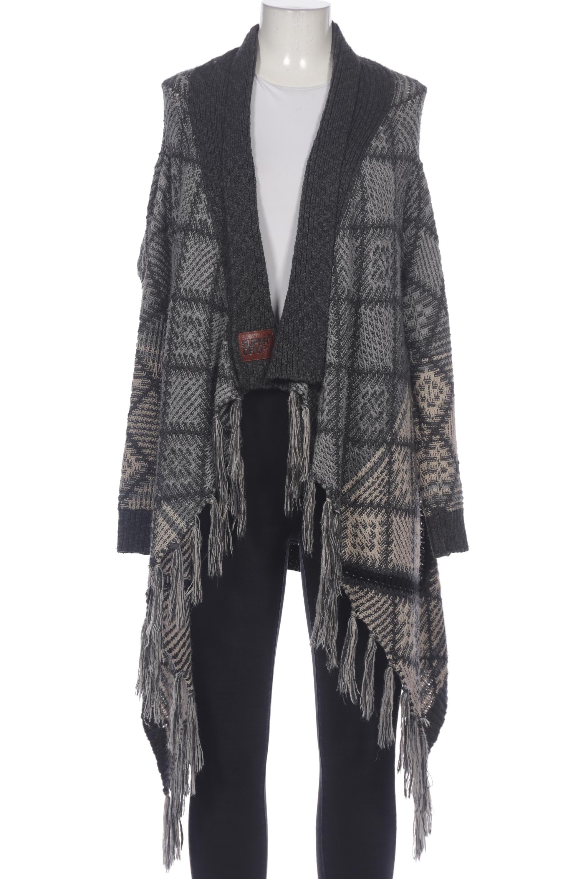 

Superdry Damen Strickjacke, grau, Gr. 38