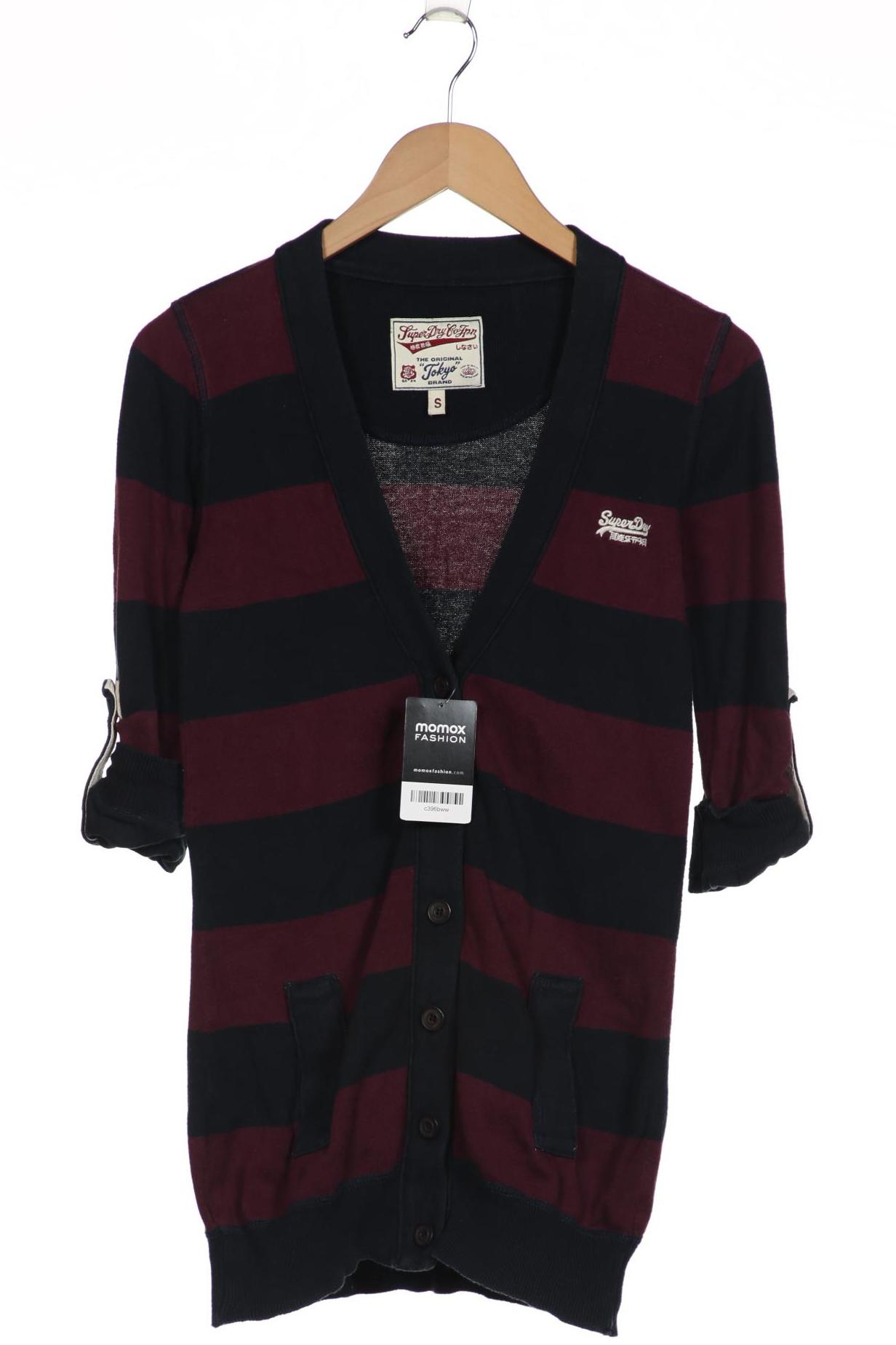 

Superdry Damen Strickjacke, bordeaux, Gr. 36