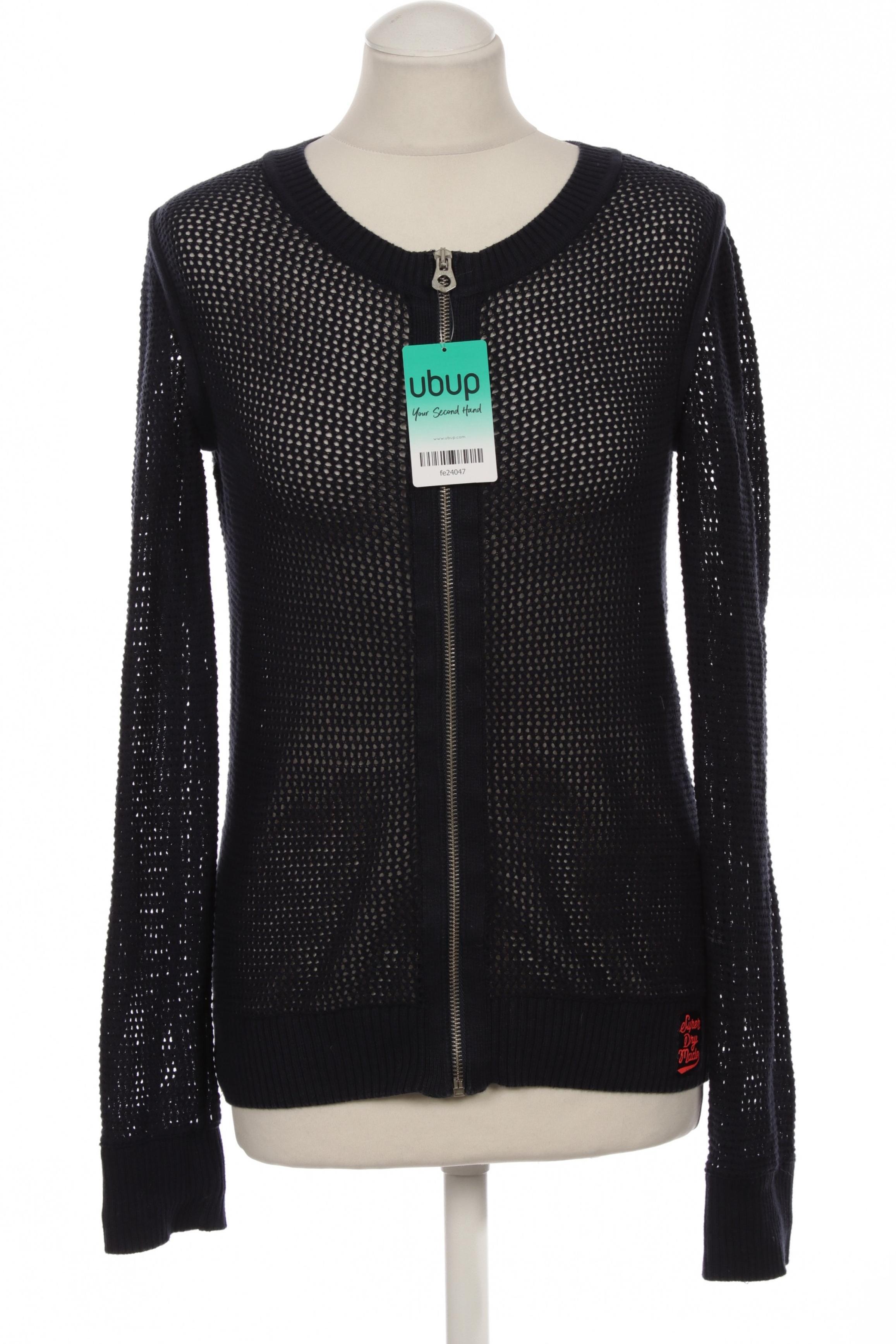 

Superdry Damen Strickjacke, blau, Gr.