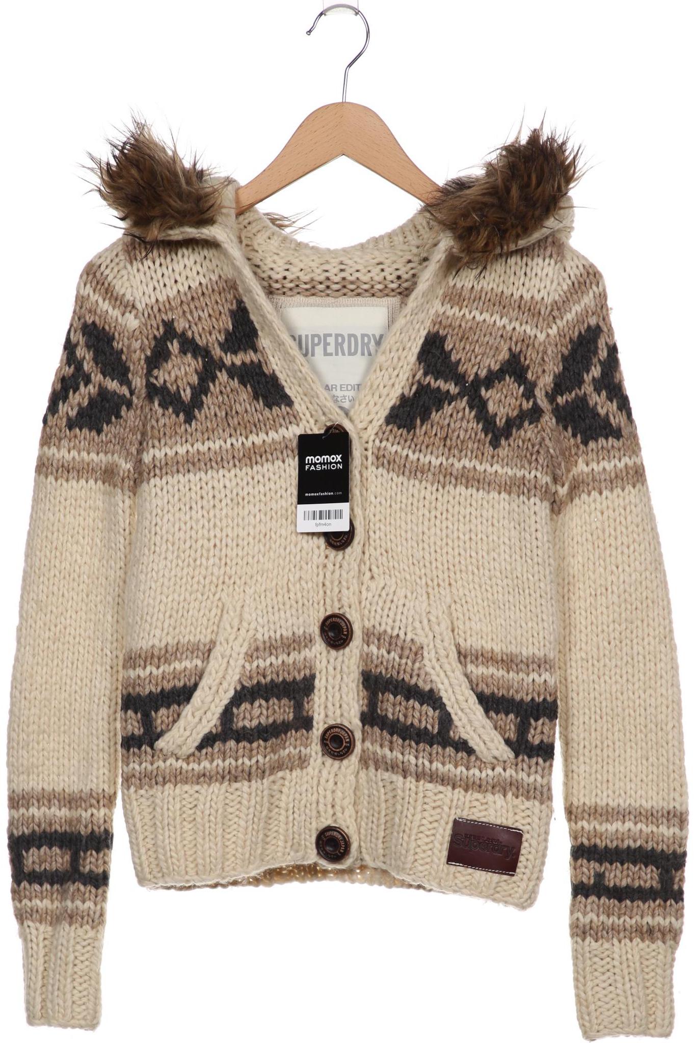 

Superdry Damen Strickjacke, beige