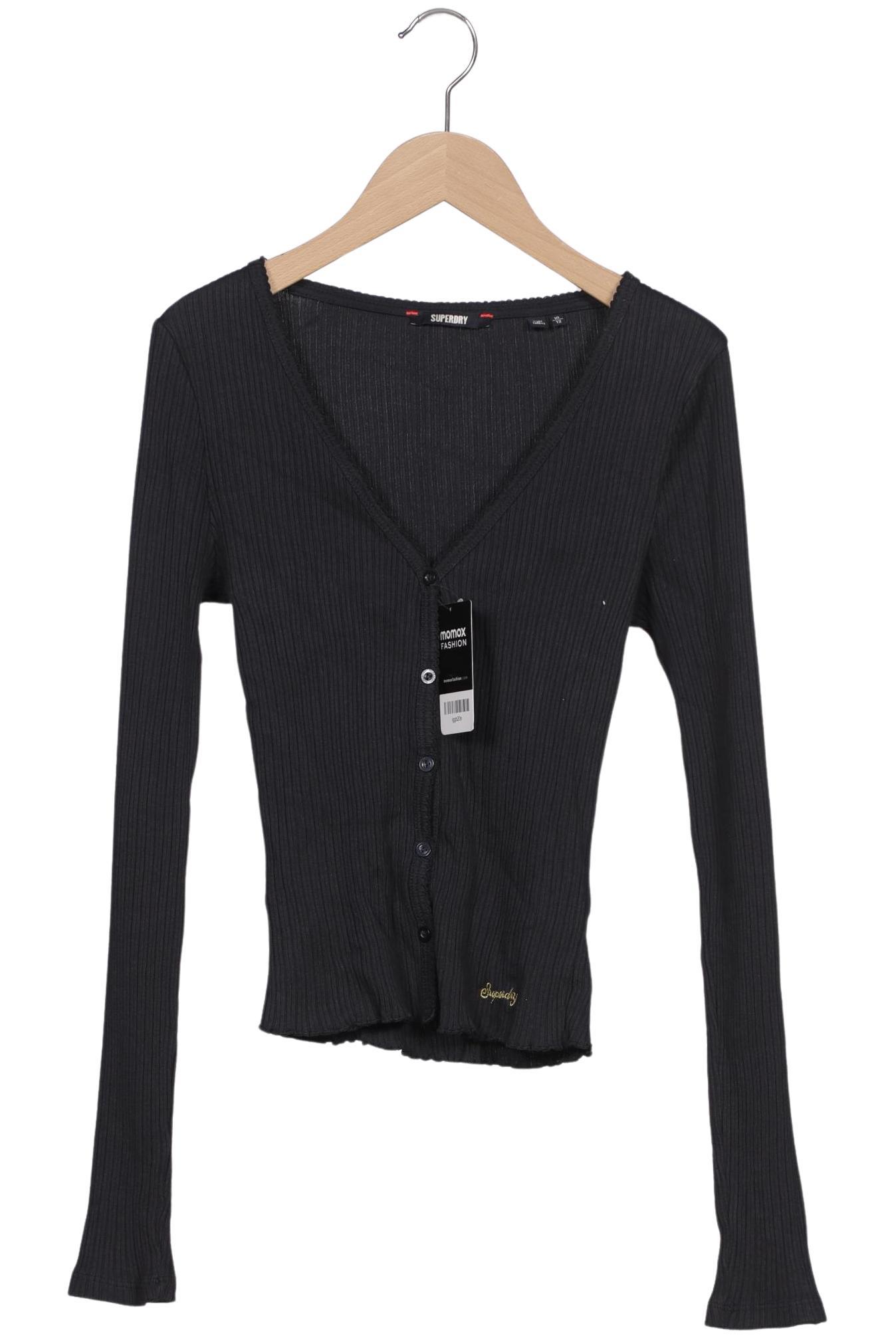 

Superdry Damen Strickjacke, grau, Gr. 10
