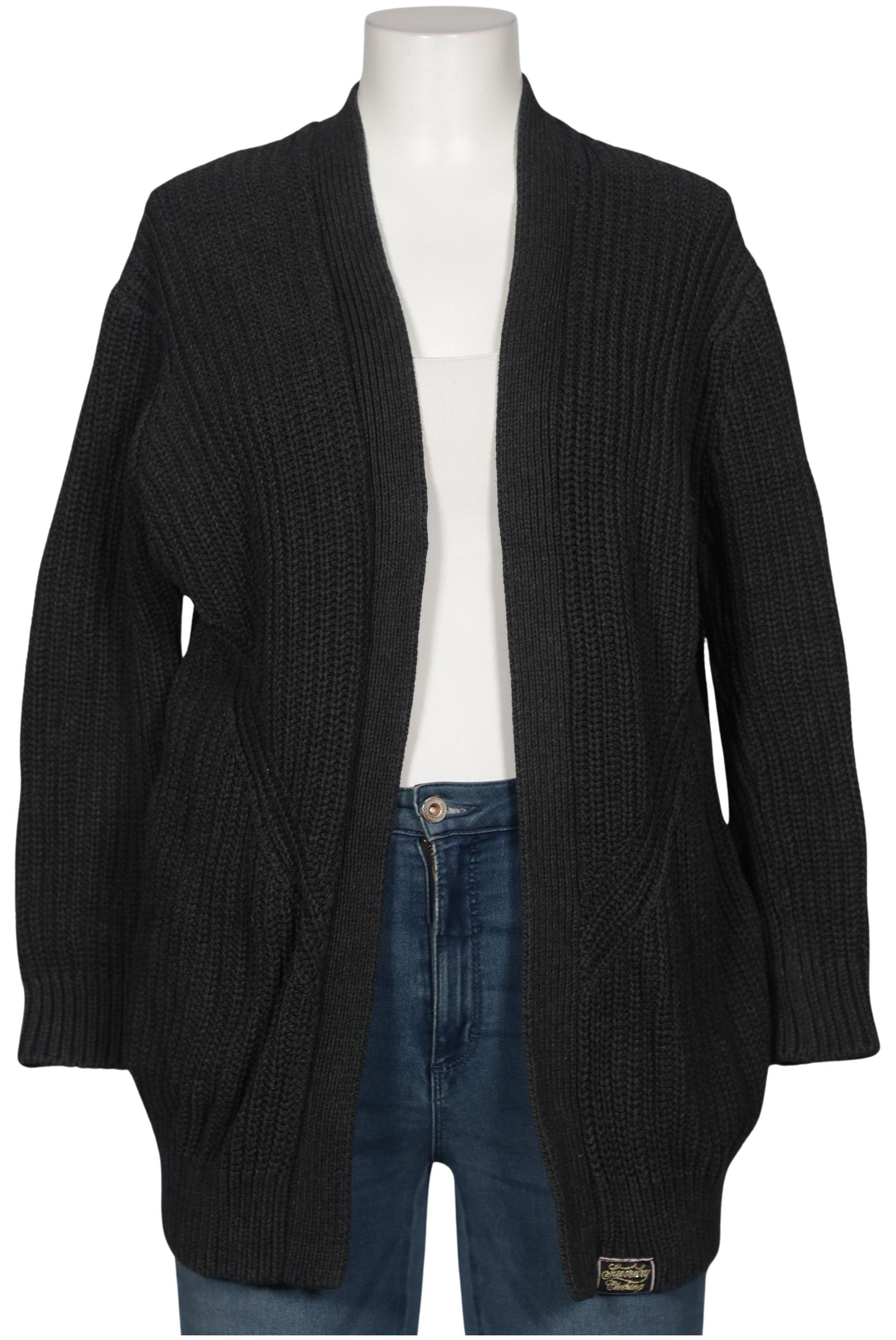 

Superdry Damen Strickjacke, grau, Gr. 42