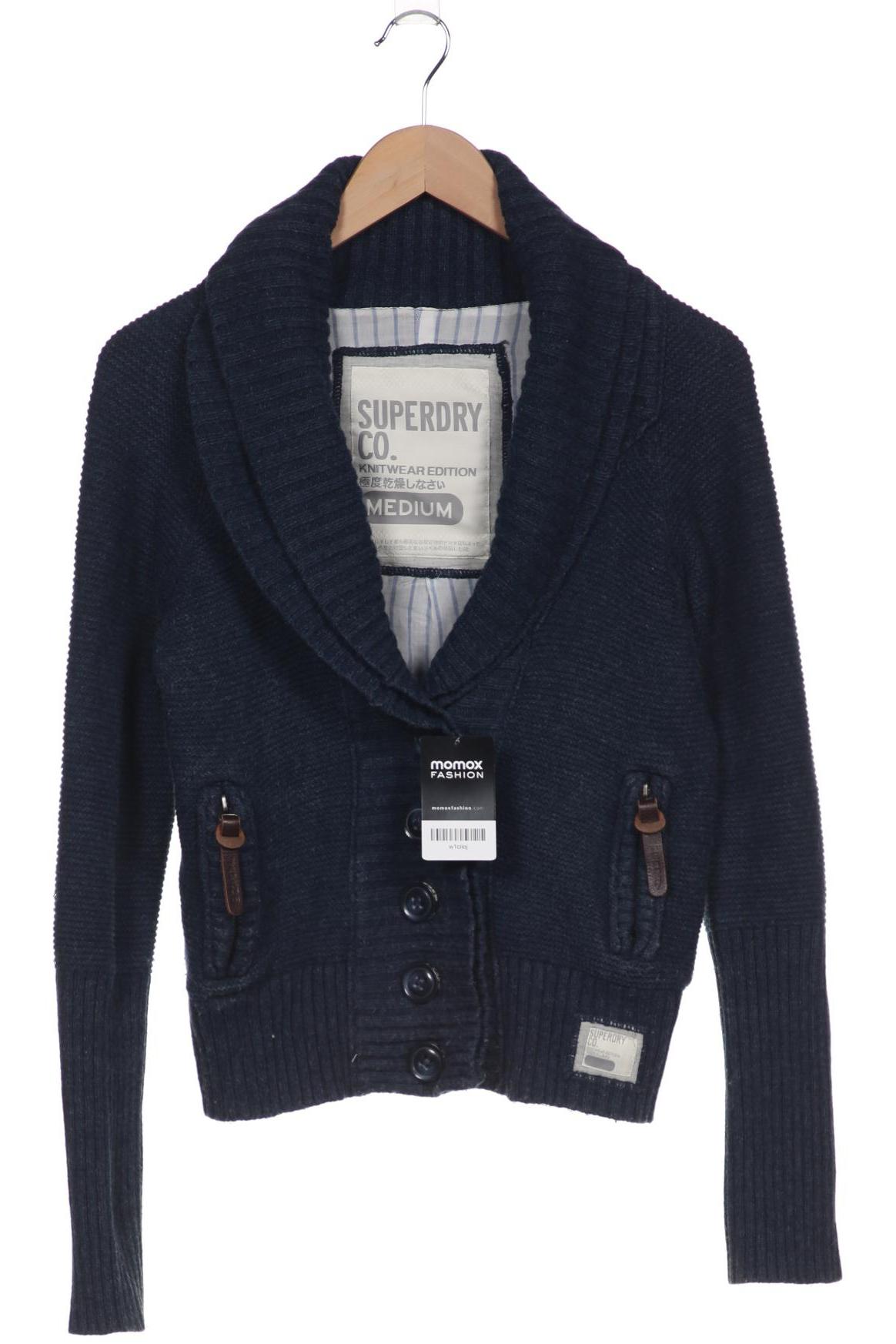 

Superdry Damen Strickjacke, marineblau