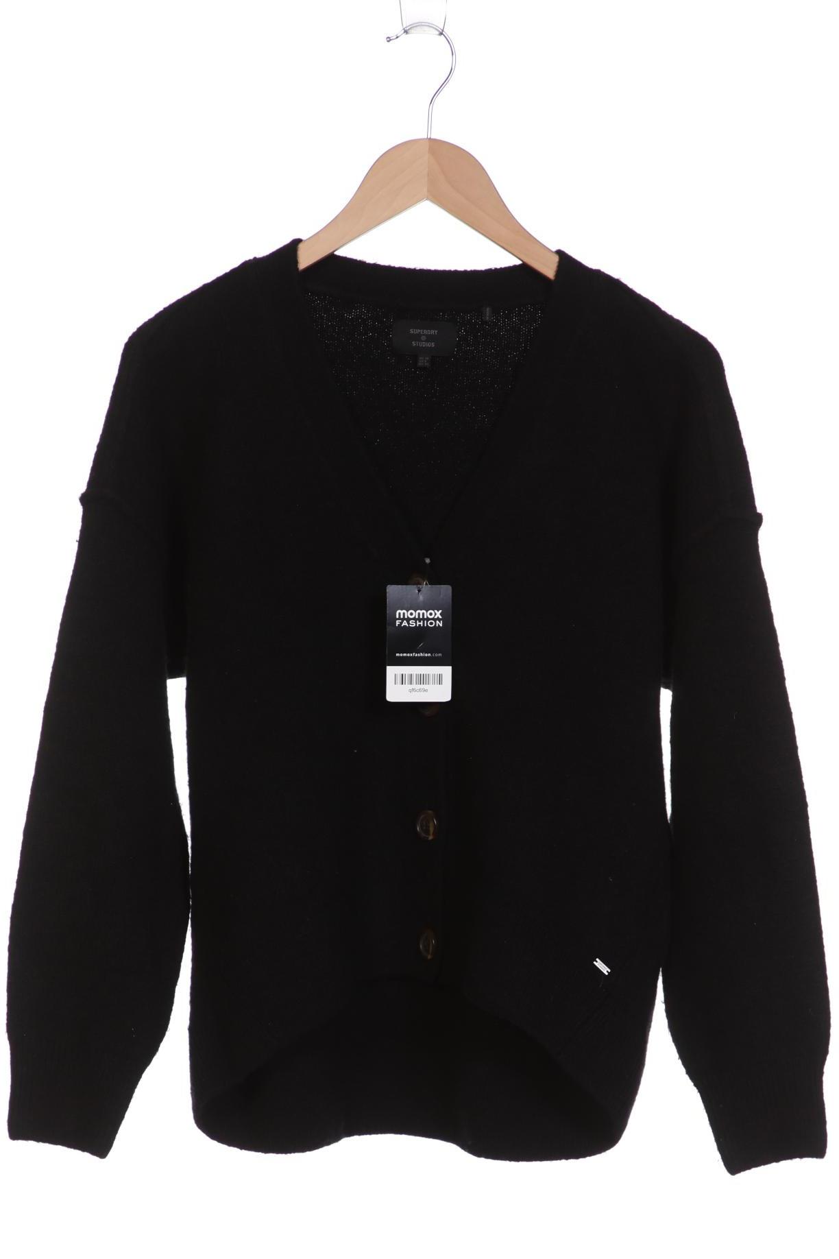 

Superdry Damen Strickjacke, schwarz