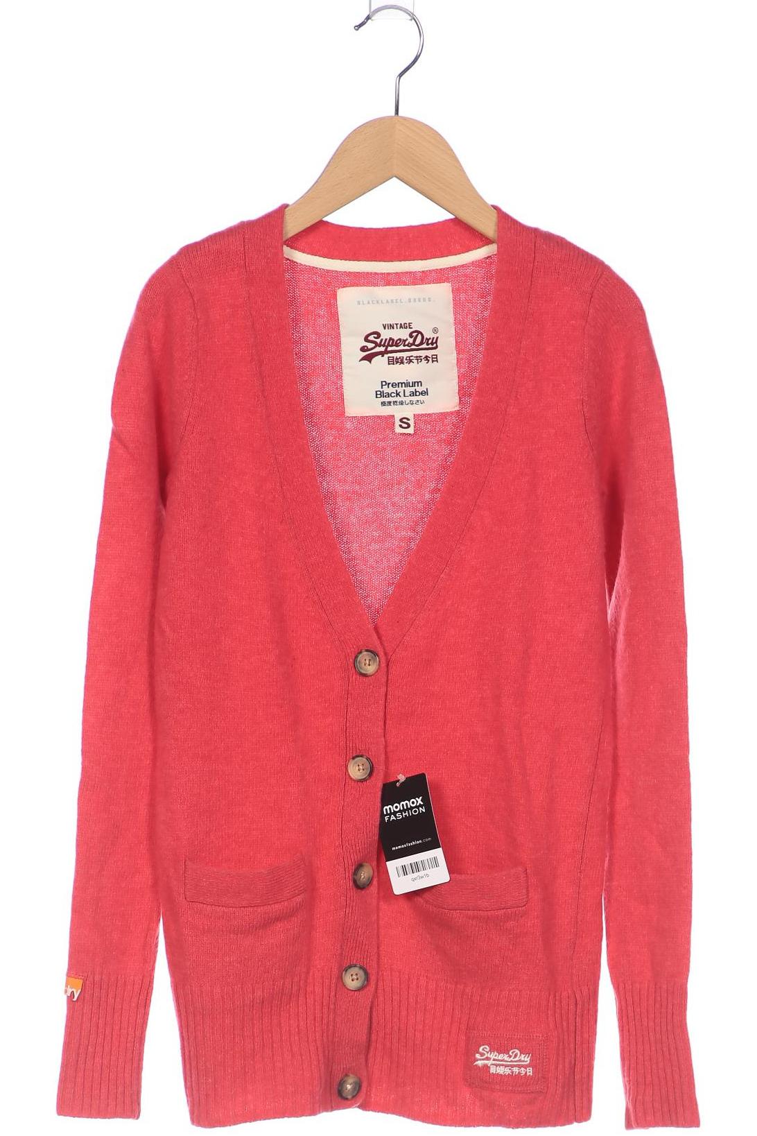 

Superdry Damen Strickjacke, pink, Gr. 36
