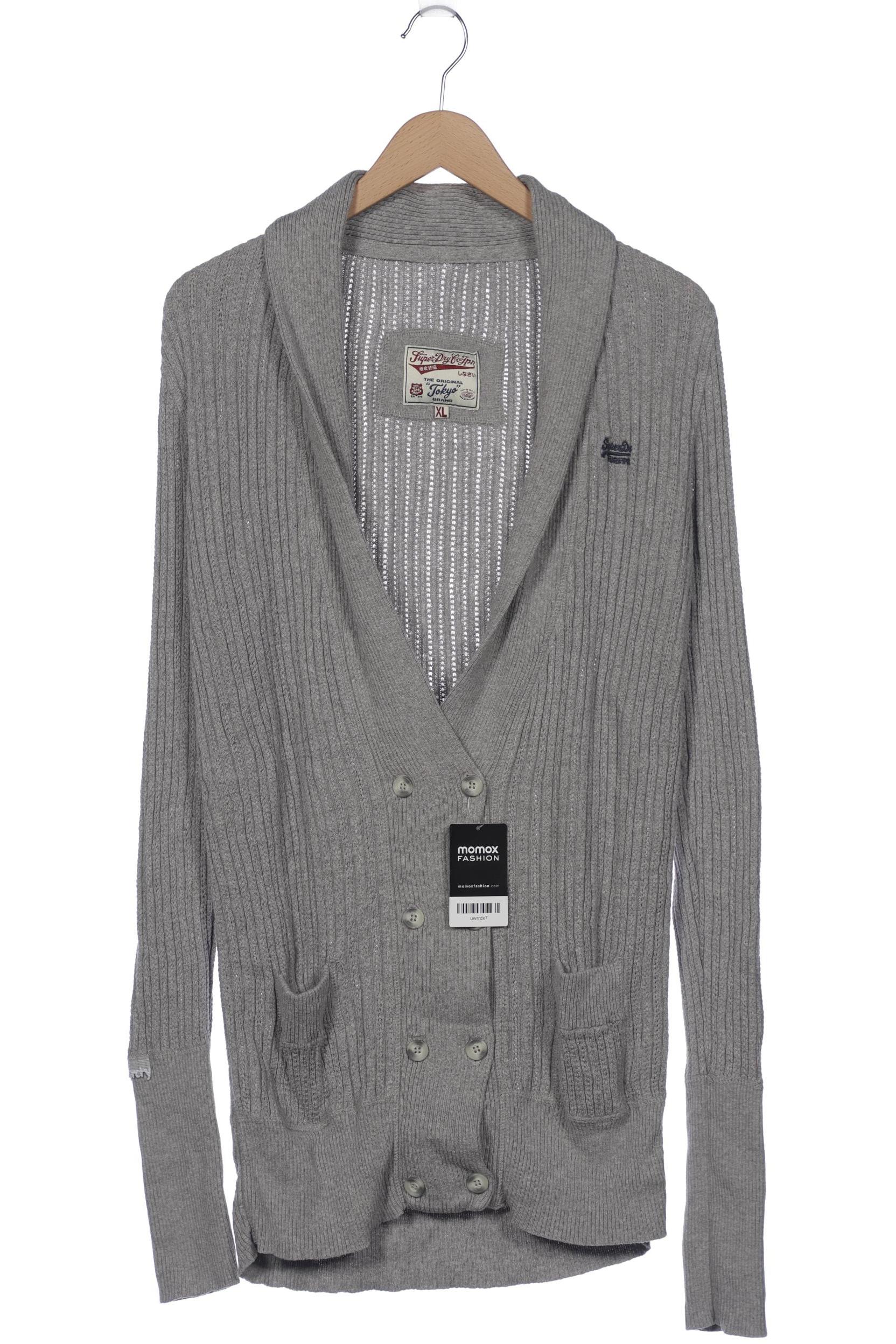 

Superdry Damen Strickjacke, grau