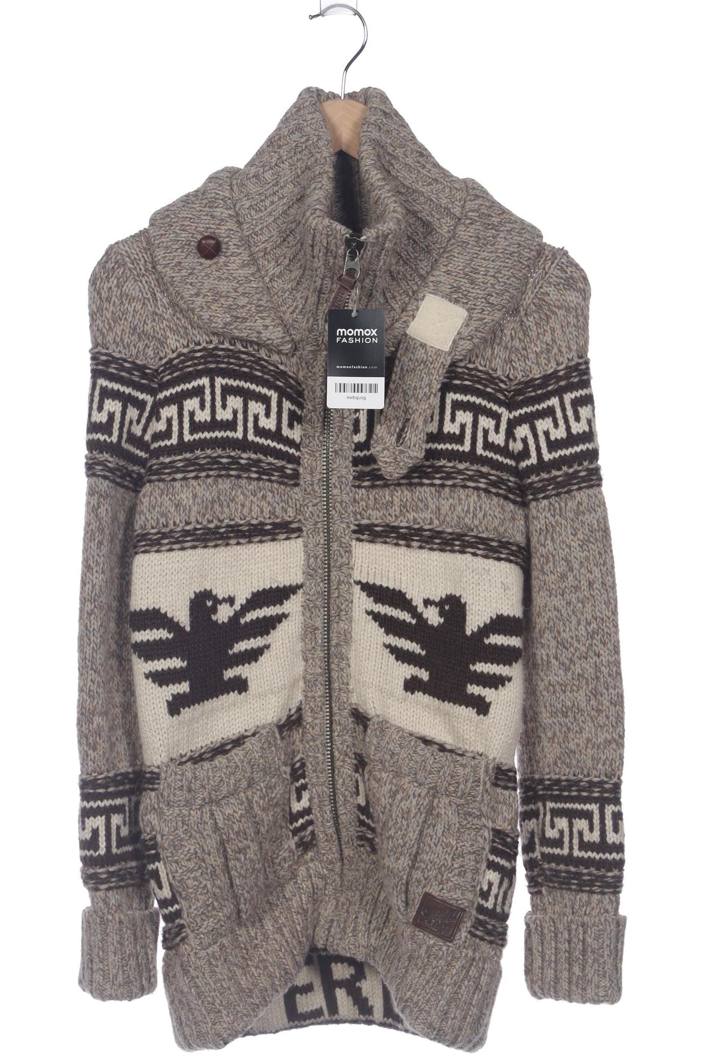 

Superdry Damen Strickjacke, braun, Gr. 36