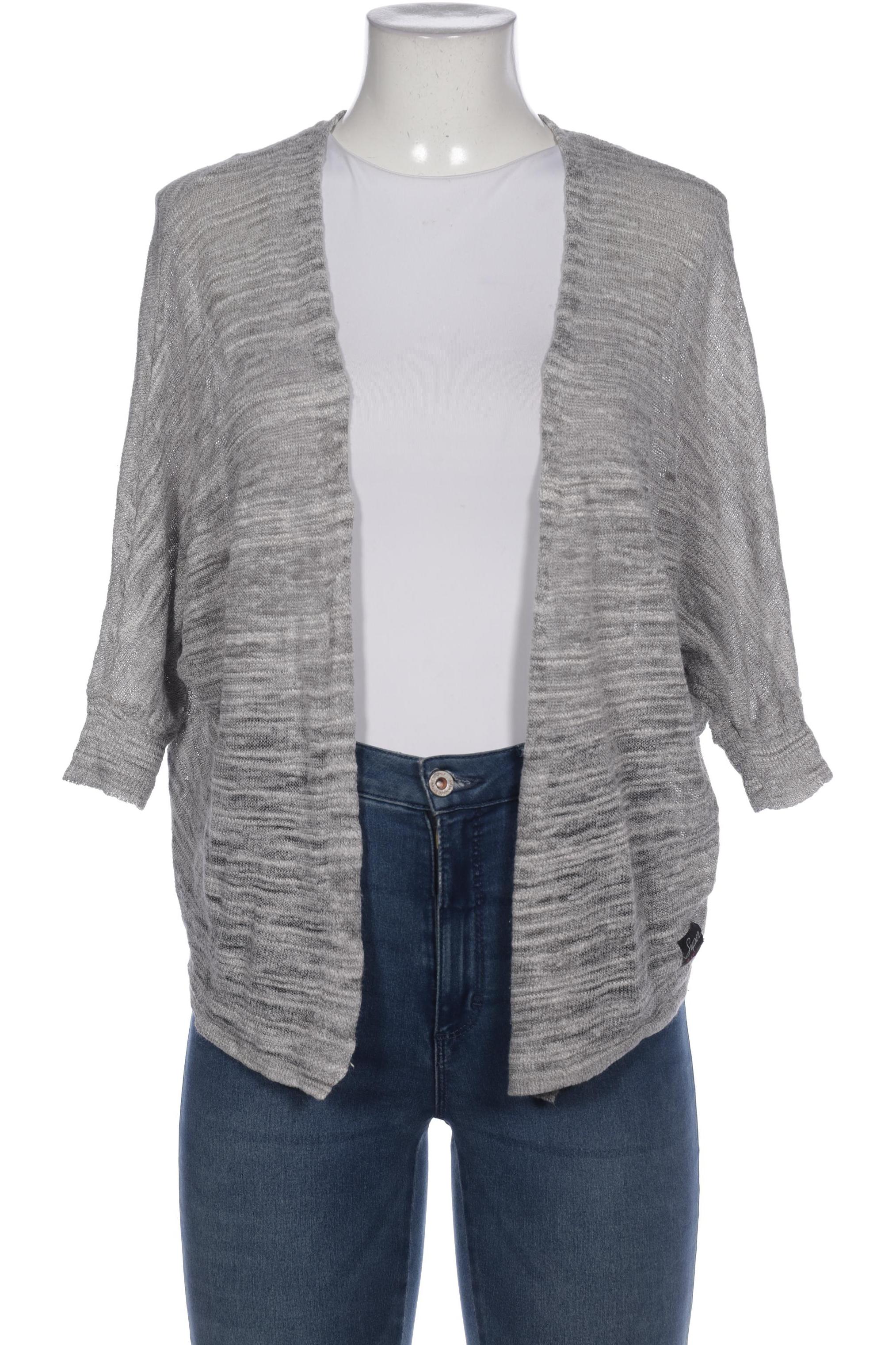 

Superdry Damen Strickjacke, grau, Gr. 38