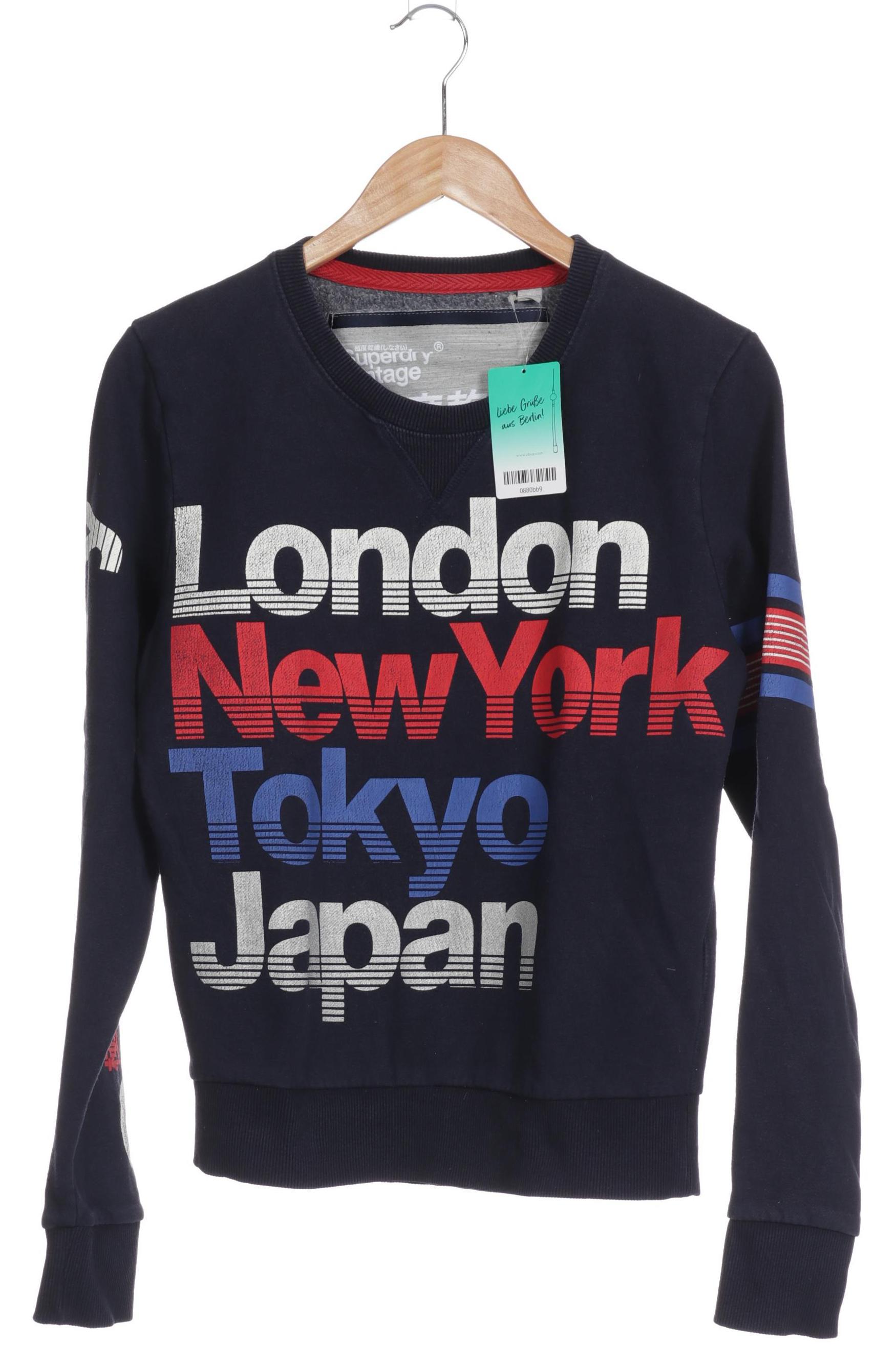 

Superdry Damen Sweatshirt, blau, Gr.