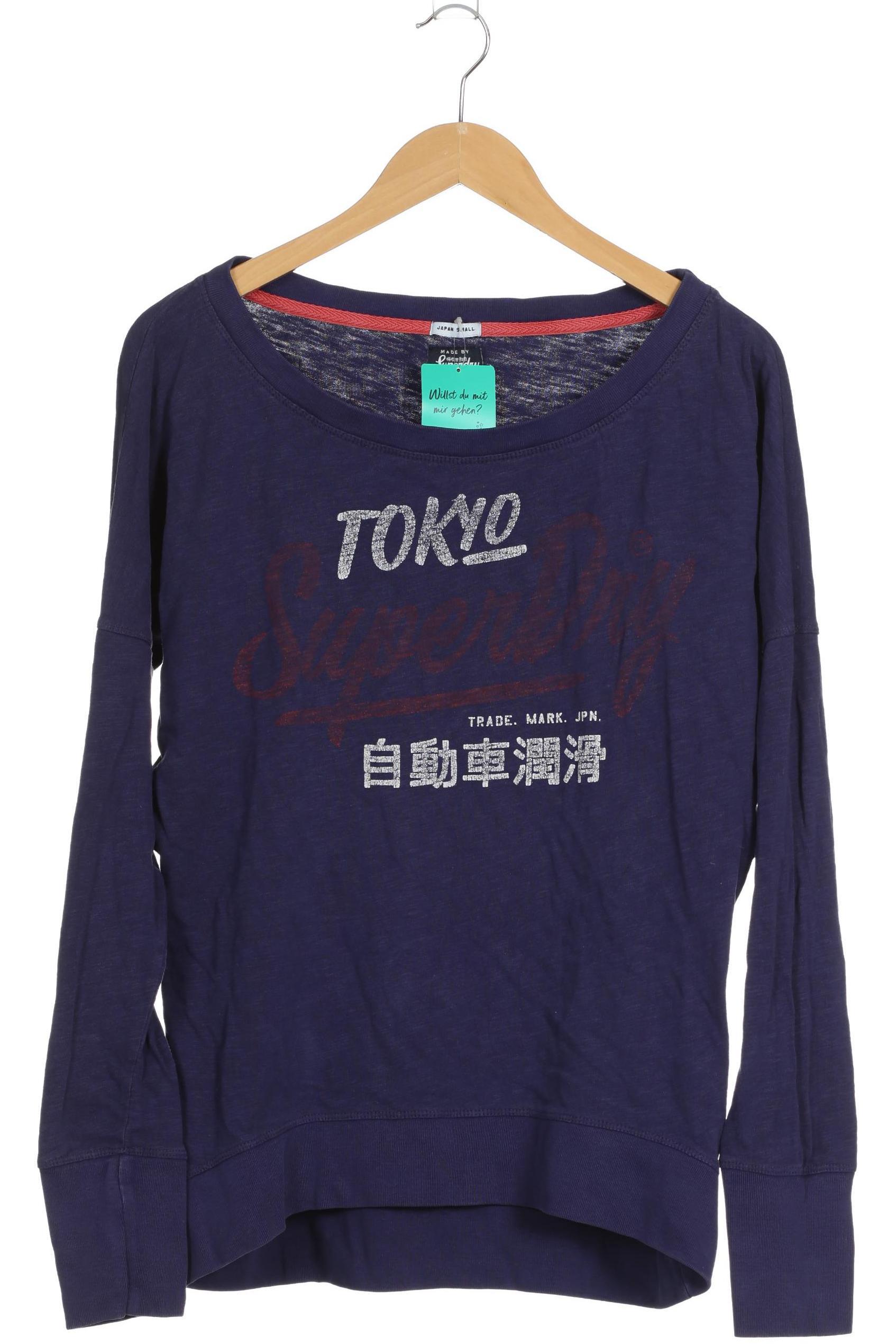 

Superdry Damen Sweatshirt, blau, Gr.