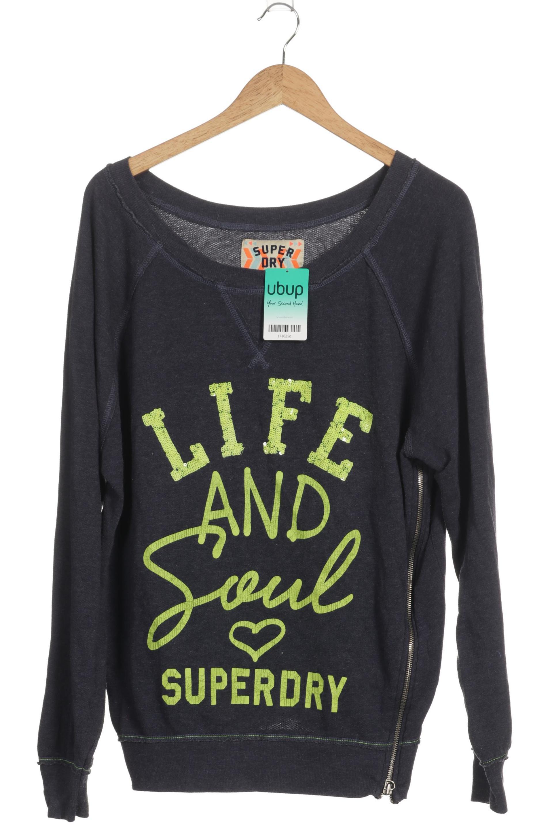 

Superdry Damen Sweatshirt, blau, Gr.