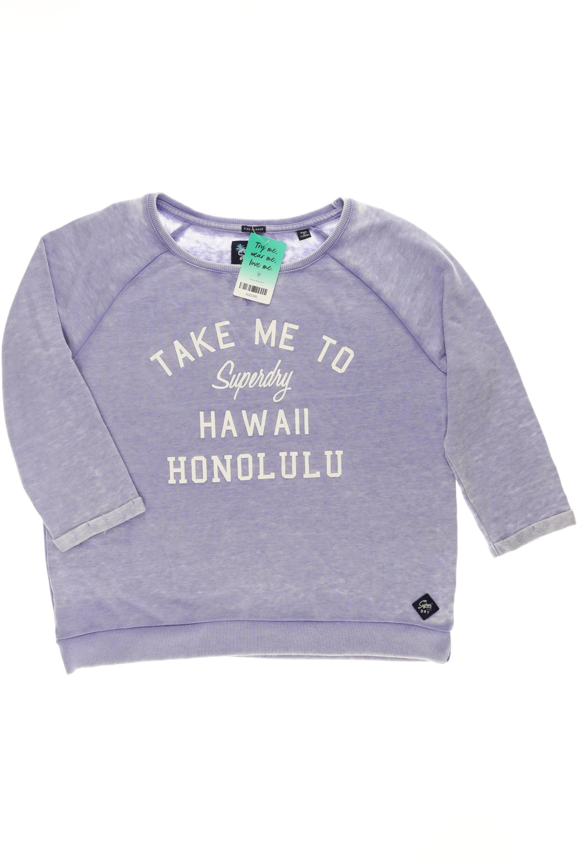 

Superdry Damen Sweatshirt, lila, Gr.