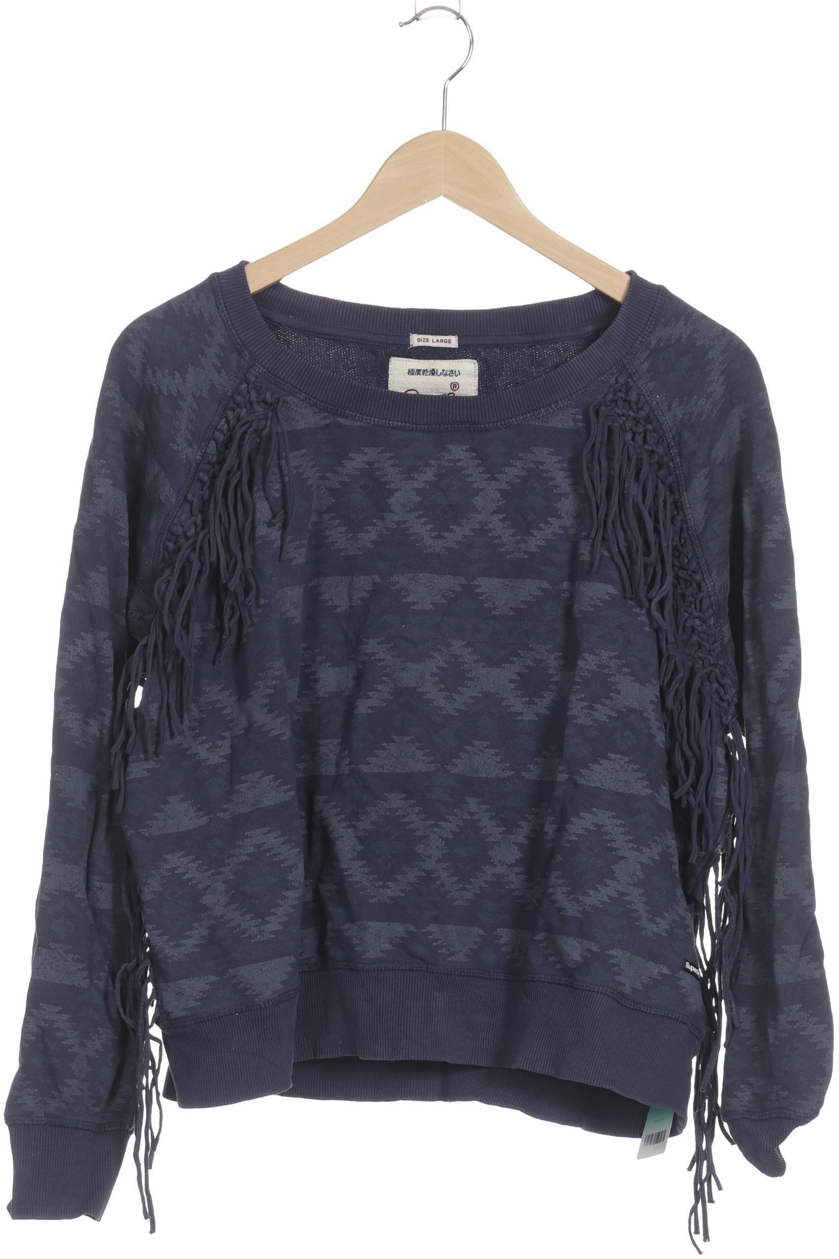 

Superdry Damen Sweatshirt, blau, Gr.