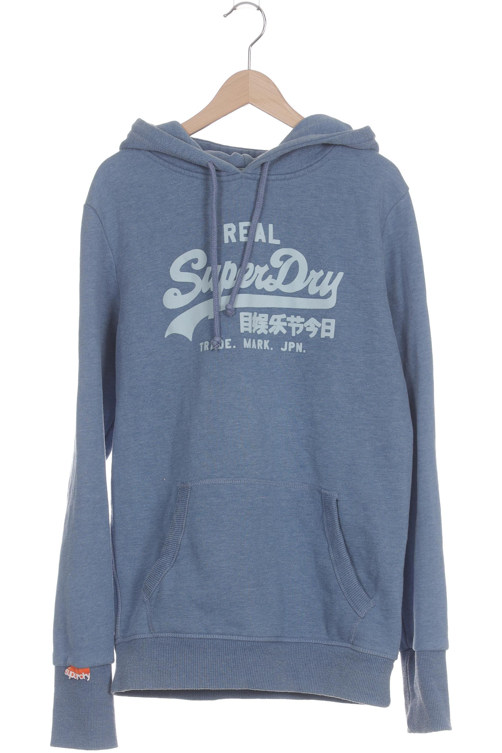 

Superdry Damen Kapuzenpullover, blau, Gr.