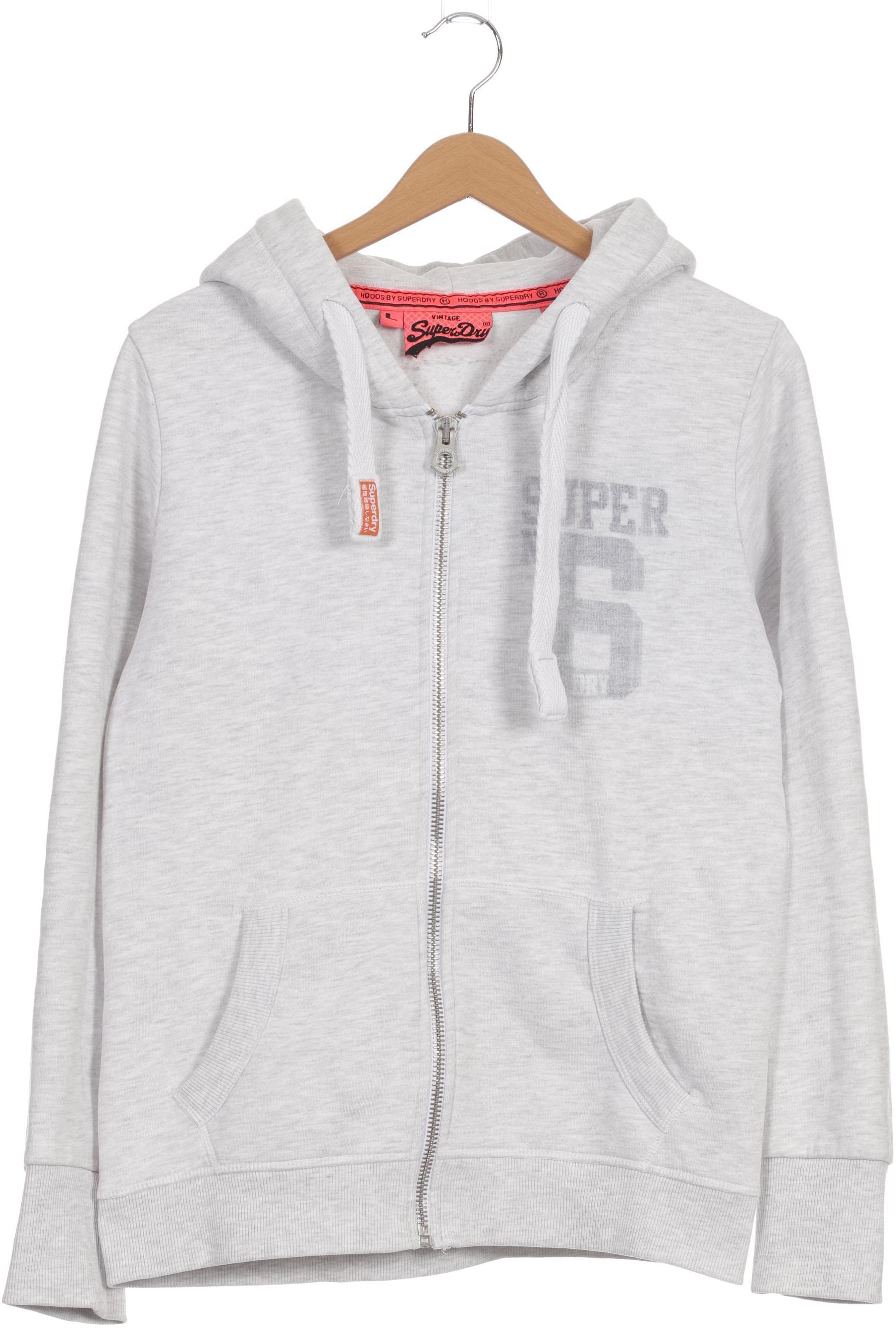 

Superdry Damen Kapuzenpullover, grau, Gr.