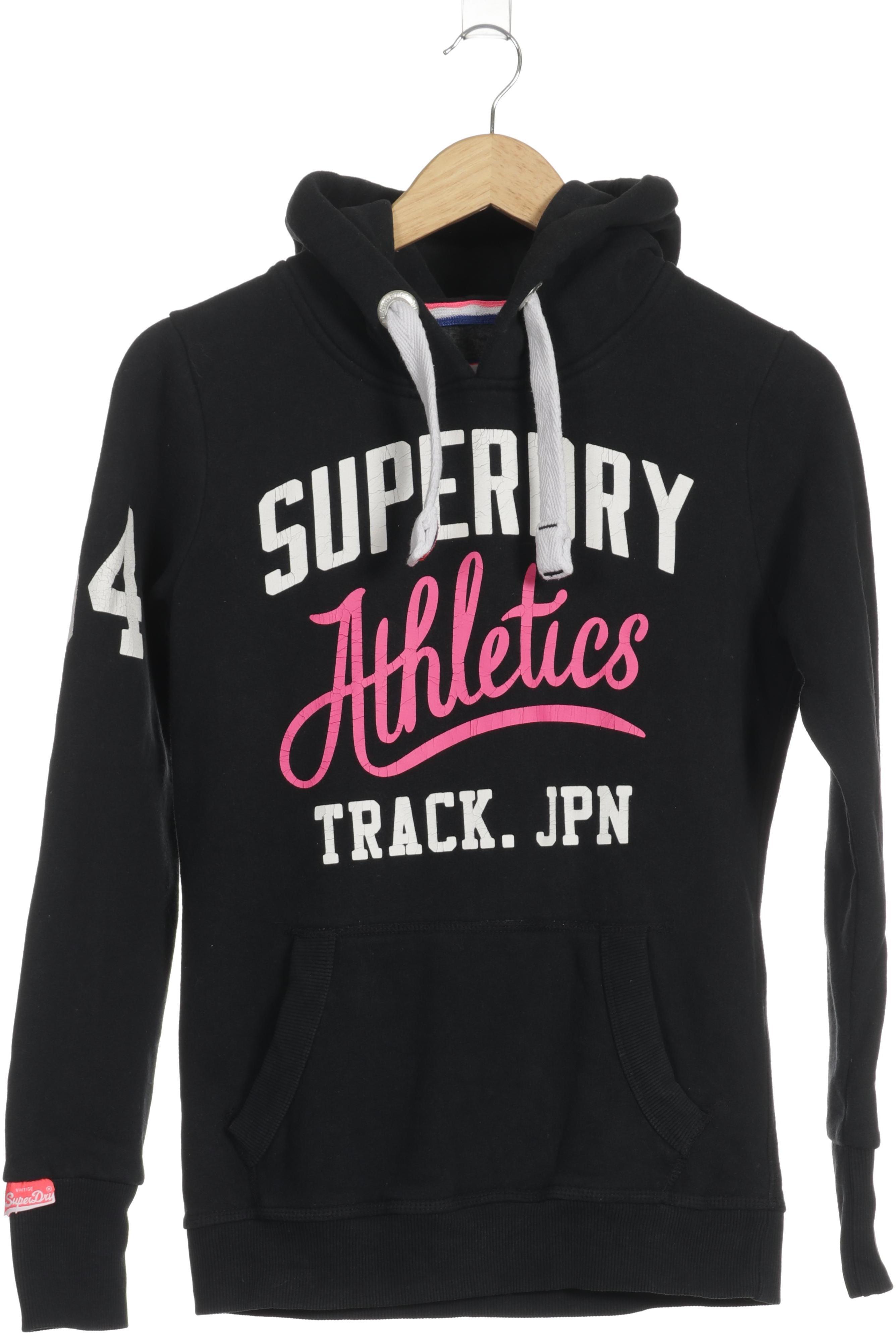 

Superdry Damen Sweatshirt, schwarz, Gr.