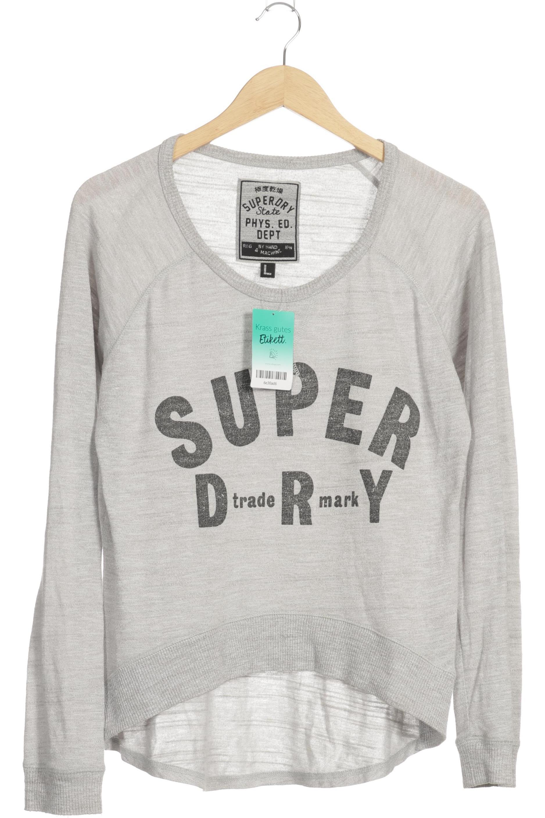

Superdry Damen Sweatshirt, grau, Gr.