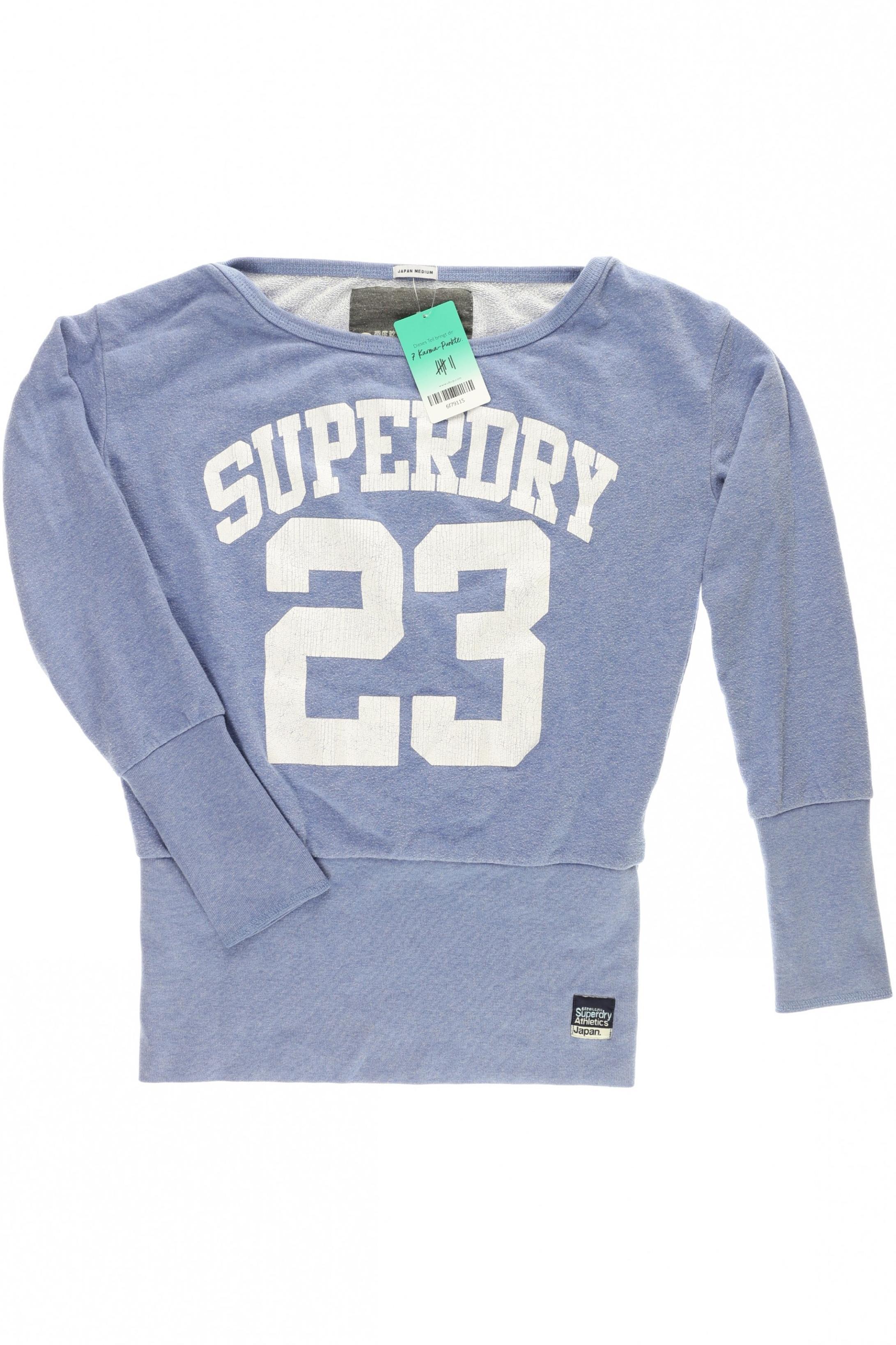 

Superdry Damen Sweatshirt, blau, Gr.