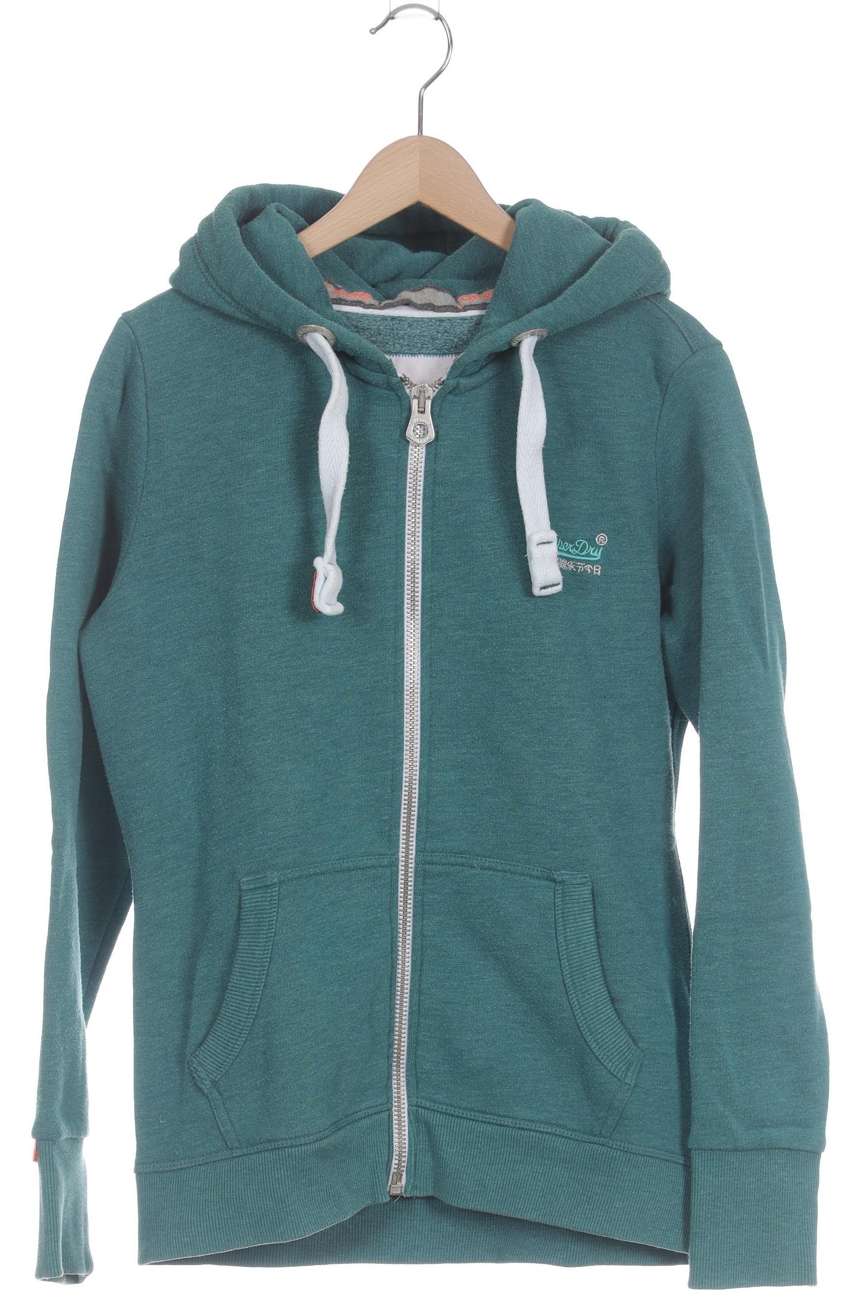 

Superdry Damen Kapuzenpullover, grün, Gr.