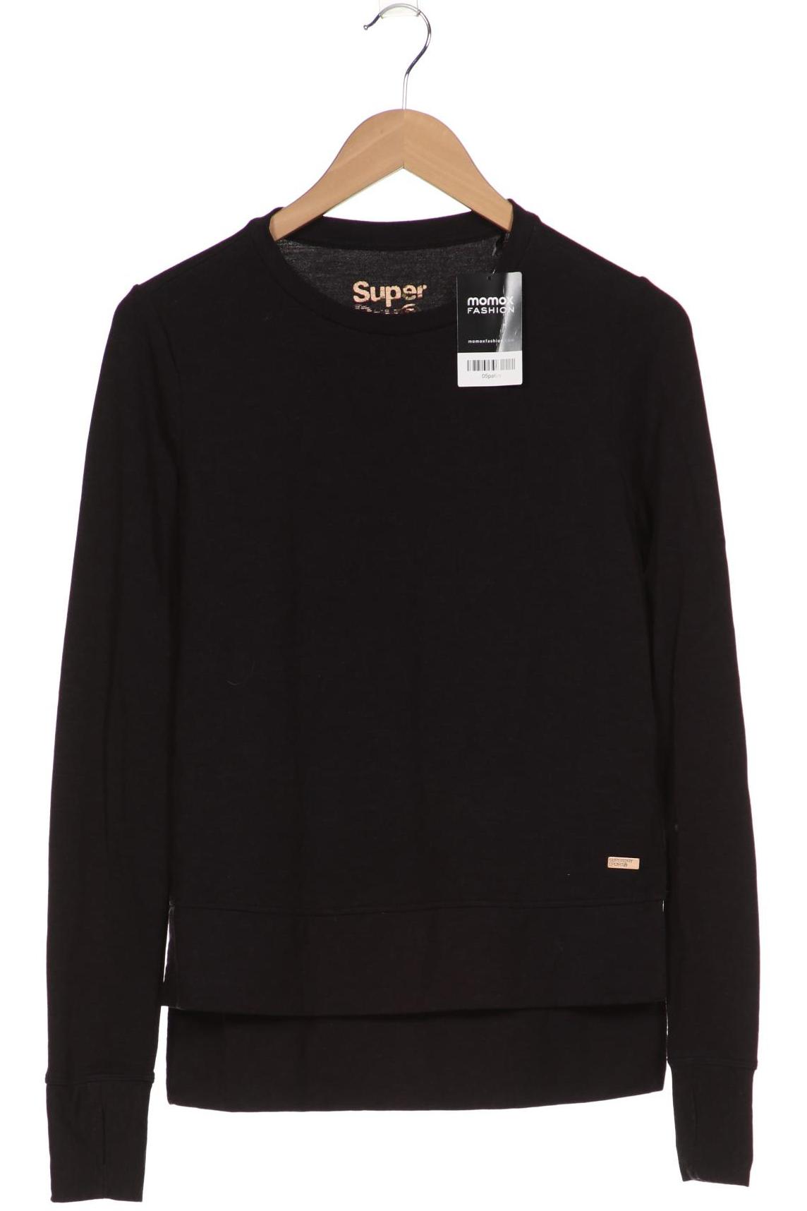 

Superdry Damen Sweatshirt, schwarz