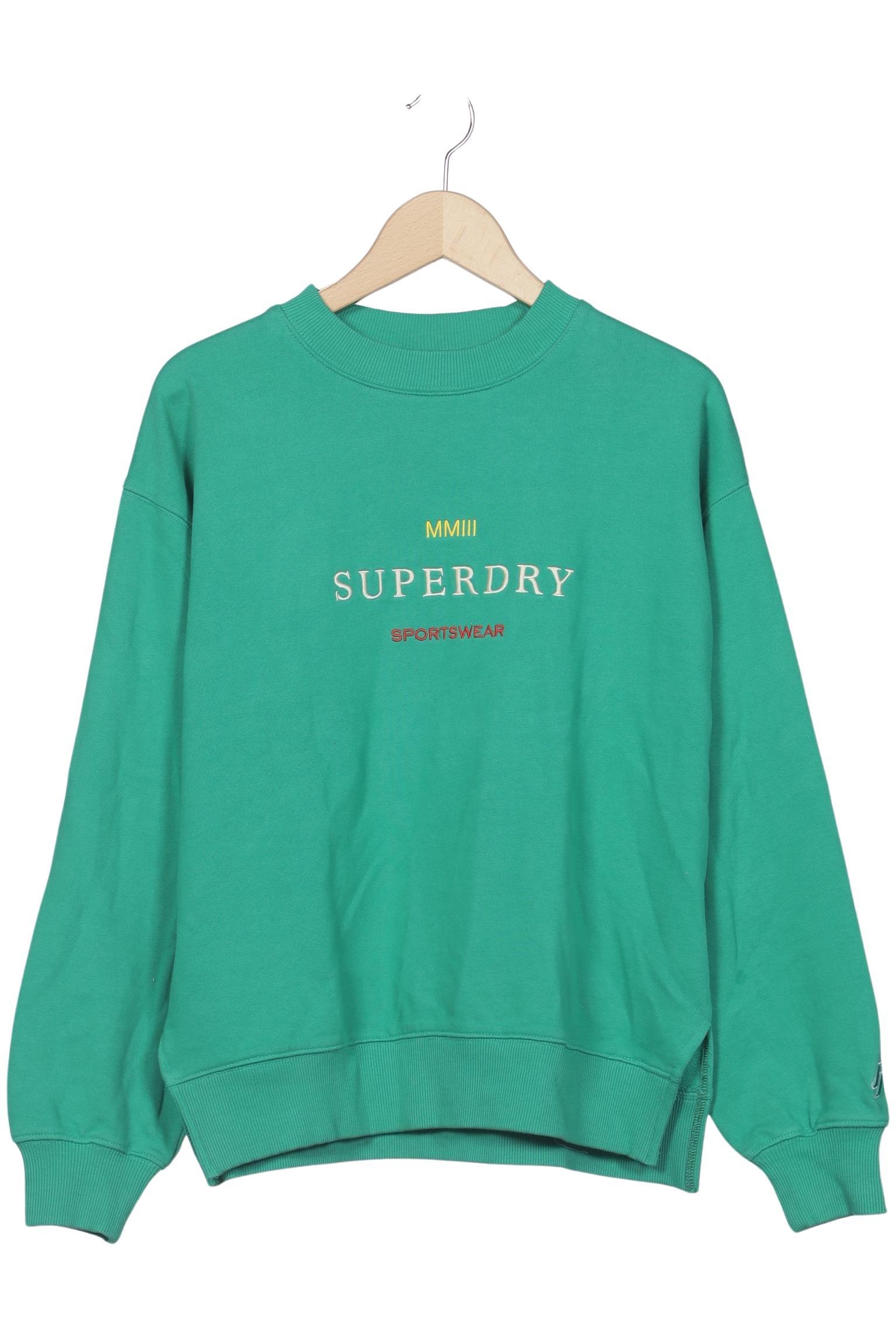 

Superdry Damen Sweatshirt, grün, Gr. 40