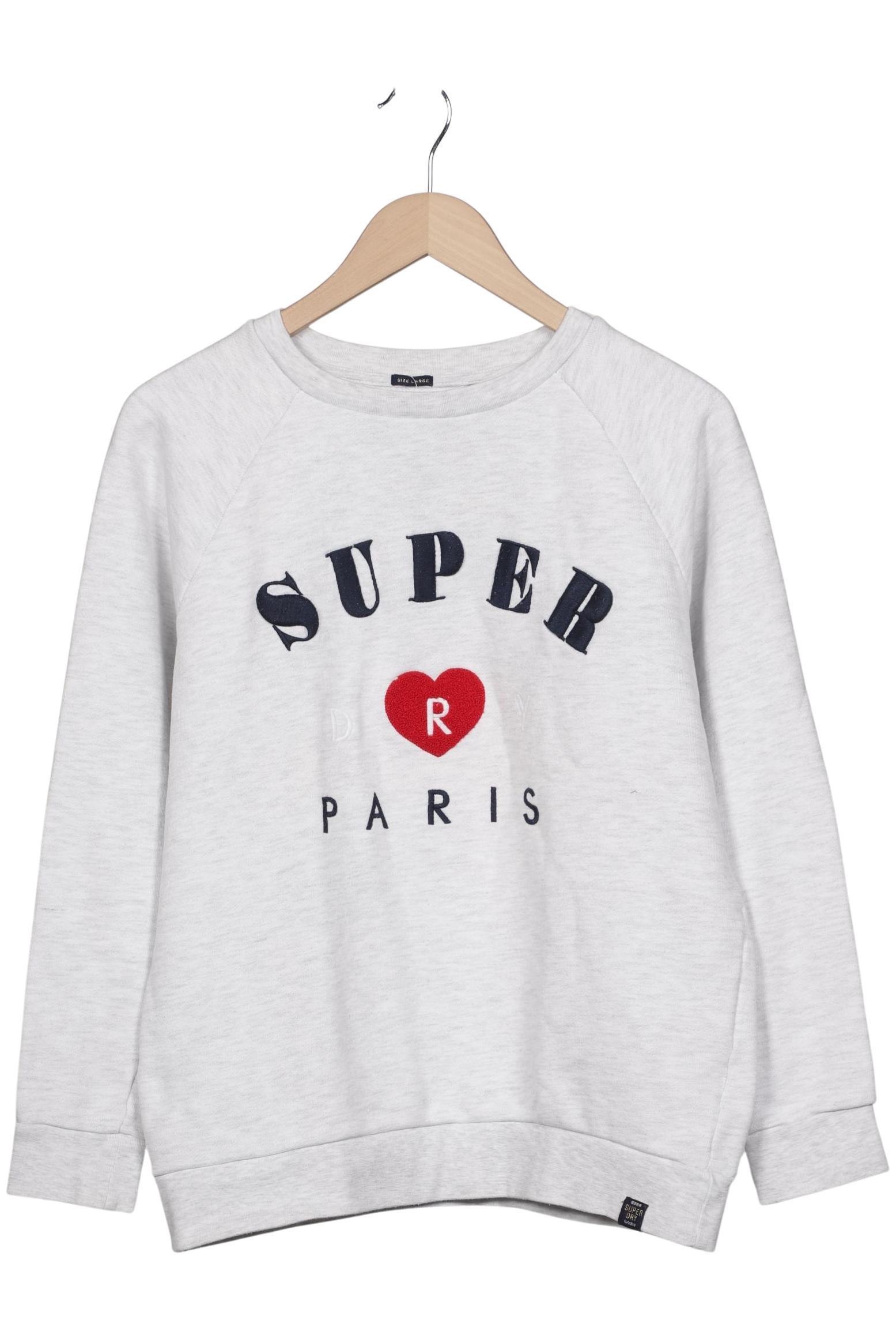 

Superdry Damen Sweatshirt, grau, Gr. 42