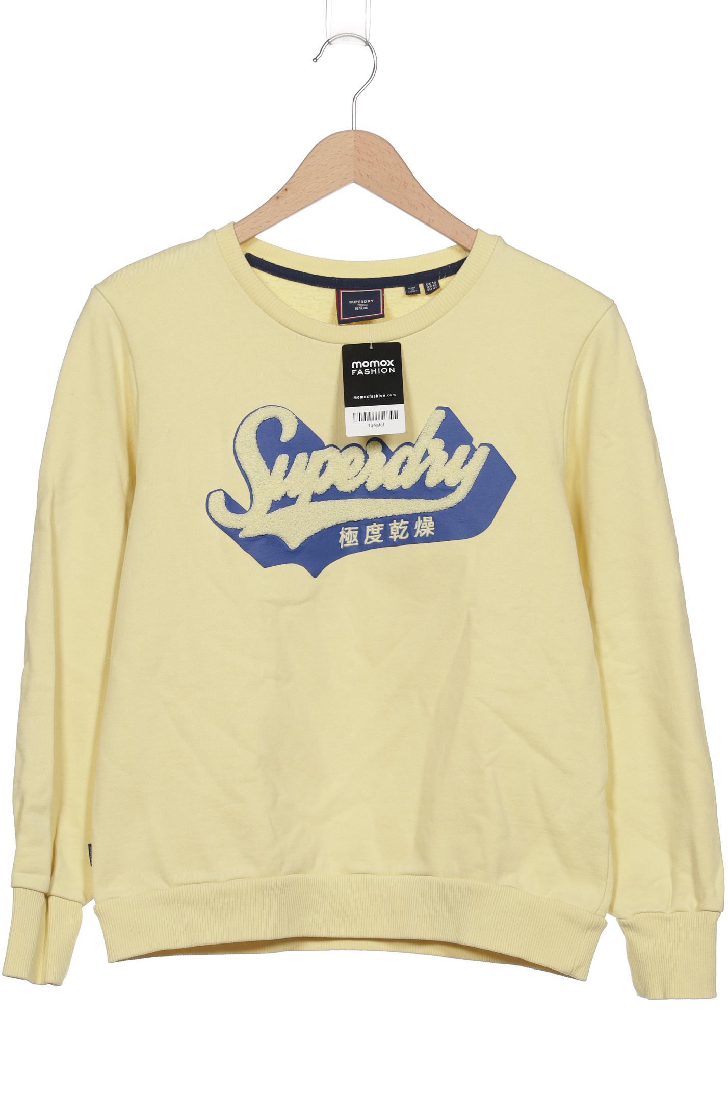 

Superdry Damen Sweatshirt, gelb, Gr. 42