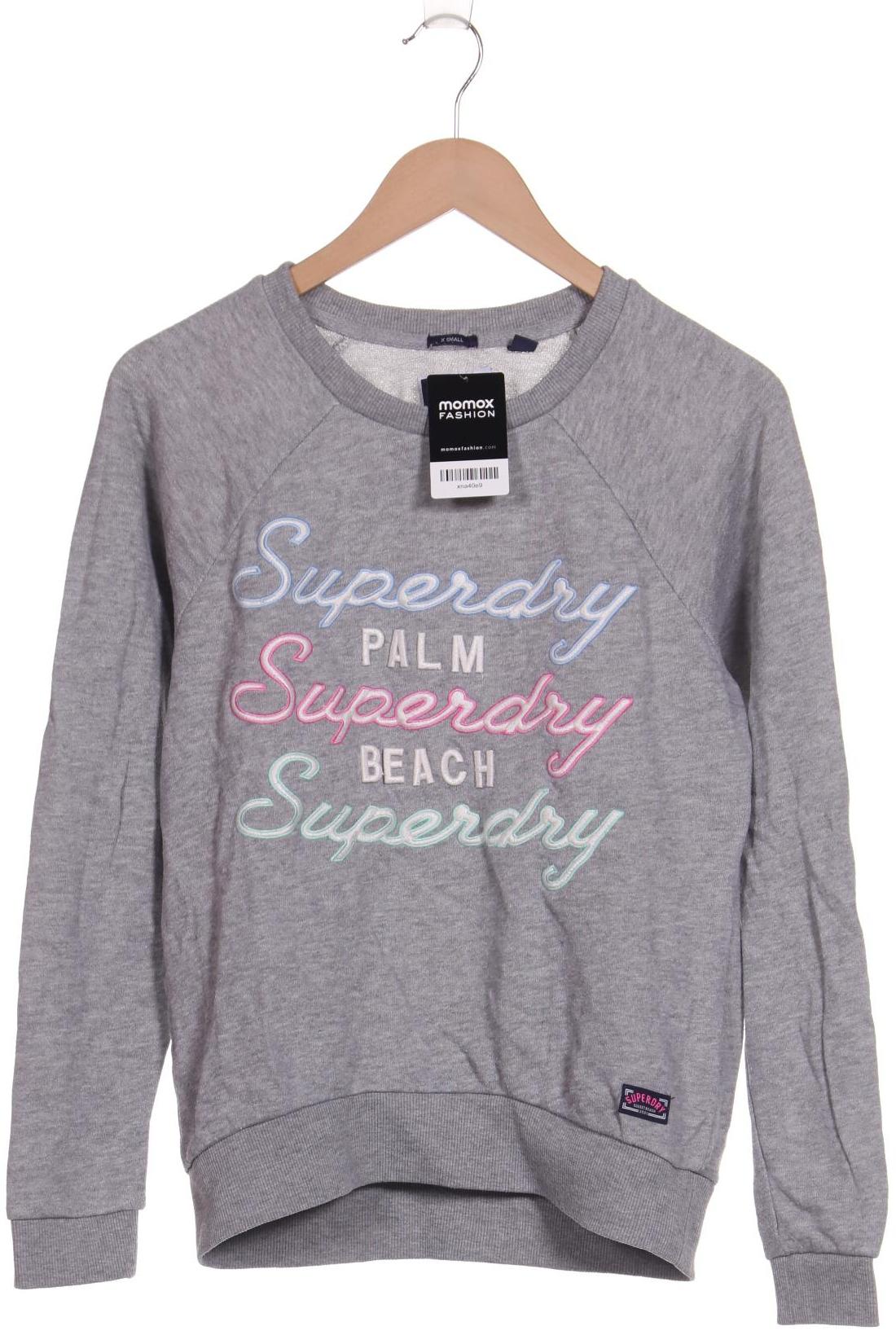 

Superdry Damen Sweatshirt, grau, Gr. 36