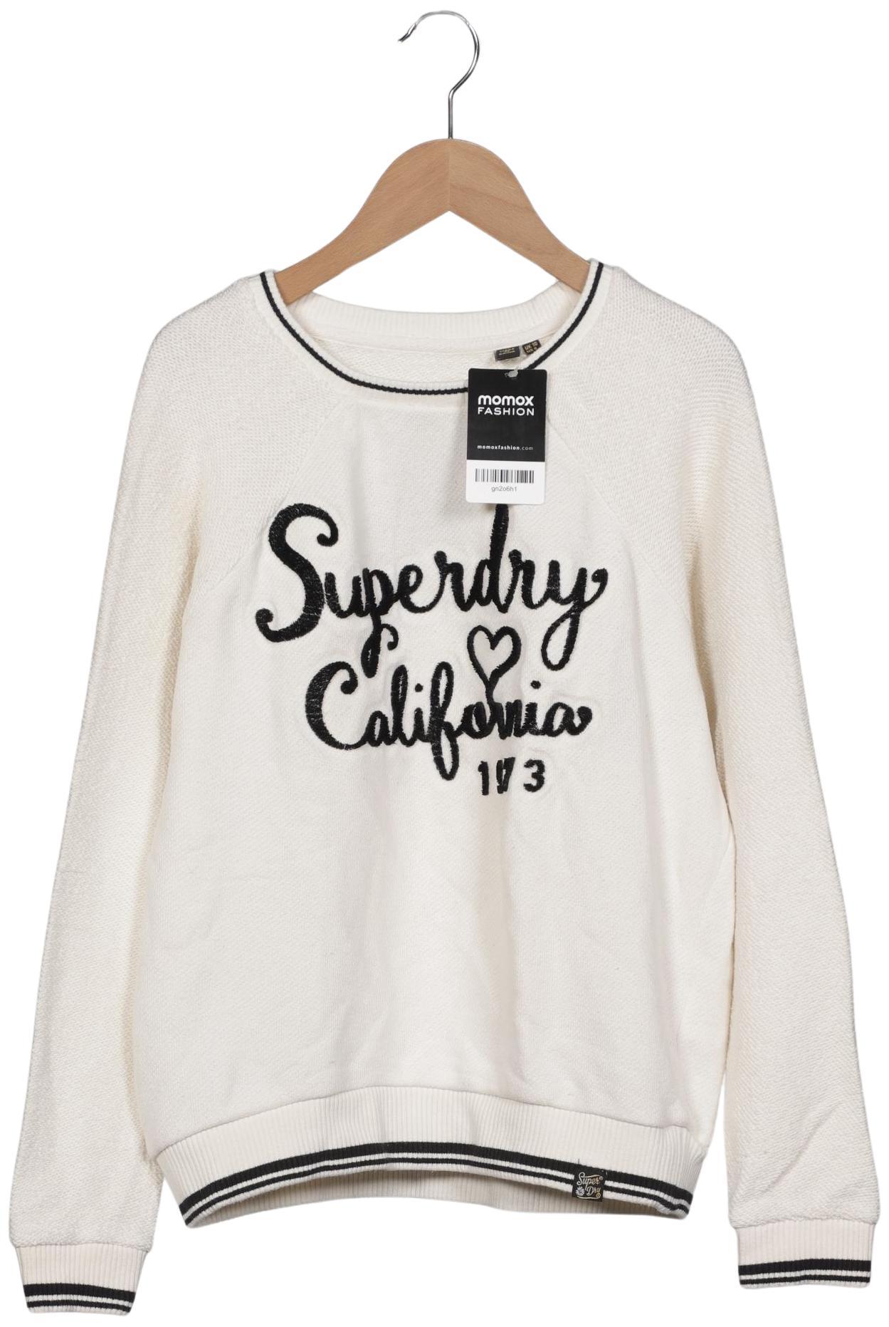 

Superdry Damen Sweatshirt, cremeweiß, Gr. 38